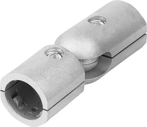 Produktfoto 1 von KUGEL-STOßVERBINDER Ø30 MIT VERDREHSICHERUNG, TYP I, P=Ø30 ALUMINIUM