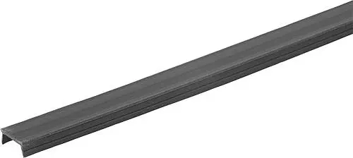 Produktfoto 1 von ABDECKPROFIL L=2000 KUNSTSTOFF, SCHWARZ, TYP I, BN=8