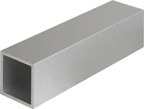 Produktfoto 1 von VIERKANTROHR L=2000, A=30, ALUMINIUM SILBER ELOXIERT