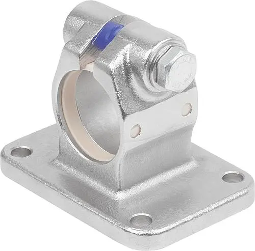 Produktfoto 1 von ROHRVERBINDER MIT FLANSCH FÜR LINEAREINHEIT FORM:A, TYP=30, EDELSTAHL 1.4308 ELEKTROLYTISCH POLIERT