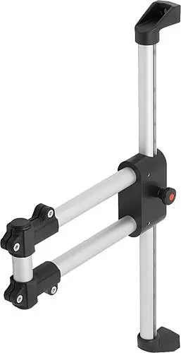 Produktfoto 1 von MONITORHALTERUNG TRAGARM DOPPELT, THERMOPLAST, HÖHENVERSTELLBAR, KOMP:ALUMINIUM