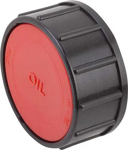 Produktfoto 1 von VERSCHLUSS D1=G2 THERMOPLAST, SCHWARZ, FÜR EINFÜLLSTUTZEN, ROT, D=67,5