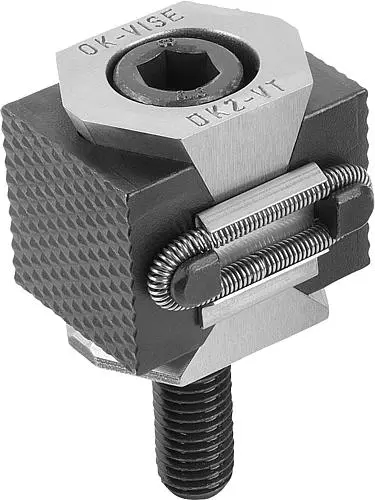 Produktfoto 1 von KEILSPANNER DOPPELT, GRF GERIFFELT, B=56 FÜR GEWINDEBOHRUNG G=M16, WERKZEUGSTAHL GEHÄRTET,