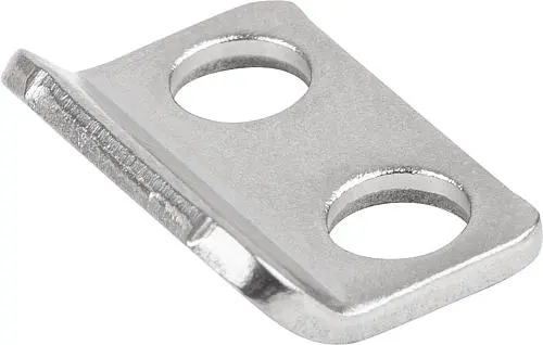 Produktfoto 1 von GEGENHAKEN FÜR SPANNVERSCHLUSS, MIT SPANNBÜGEL, FORM:A, EDELSTAHL 1.4301 BLANK