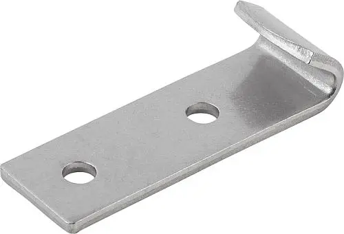 Produktfoto 1 von GEGENHAKEN FÜR SPANNVERSCHLUSS, MIT BÜGEL, FORM:B, EDELSTAHL 1.4301 BLANK