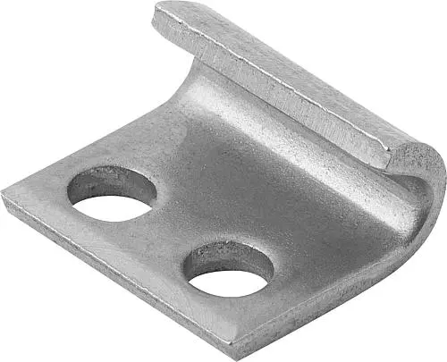 Produktfoto 1 von GEGENHAKEN FÜR SPANNVERSCHLUSS, EINSTELLBAR, FORM:A, EDELSTAHL 1.4301 BLANK