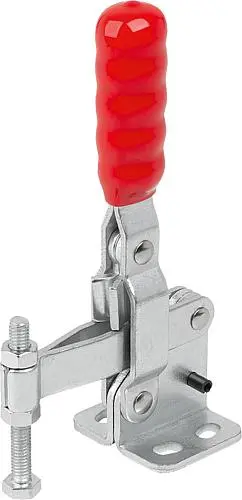 Produktfoto 1 von SCHNELLSPANNER VERTIKAL STANDARD, FUß WAAGRECHT F1=1500, FESTE ANDRUCKSPINDEL, STAHL VERZINKT UND