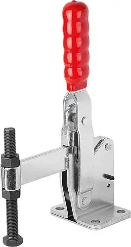 Produktfoto 1 von SCHNELLSPANNER VERTIKAL STANDARD, FUß WAAGRECHT F1=5400, FESTE ANDRUCKSPINDEL M16X150, STAHL VERZINKT UND PASSIVIERT,