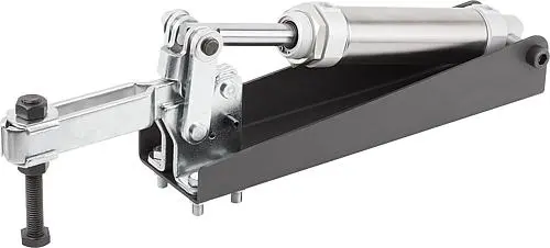 Produktfoto 1 von PNEUMATIKSPANNER HORIZONTAL, FORM:A, STAHL, KOMP:STAHL F1=3000