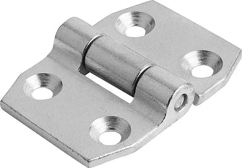 Produktfoto 1 von SCHARNIER WARTUNGSFREI FORM:C 70X50, STAHL VERZINKT, A1=21, A2=21, A3=35, A4=35