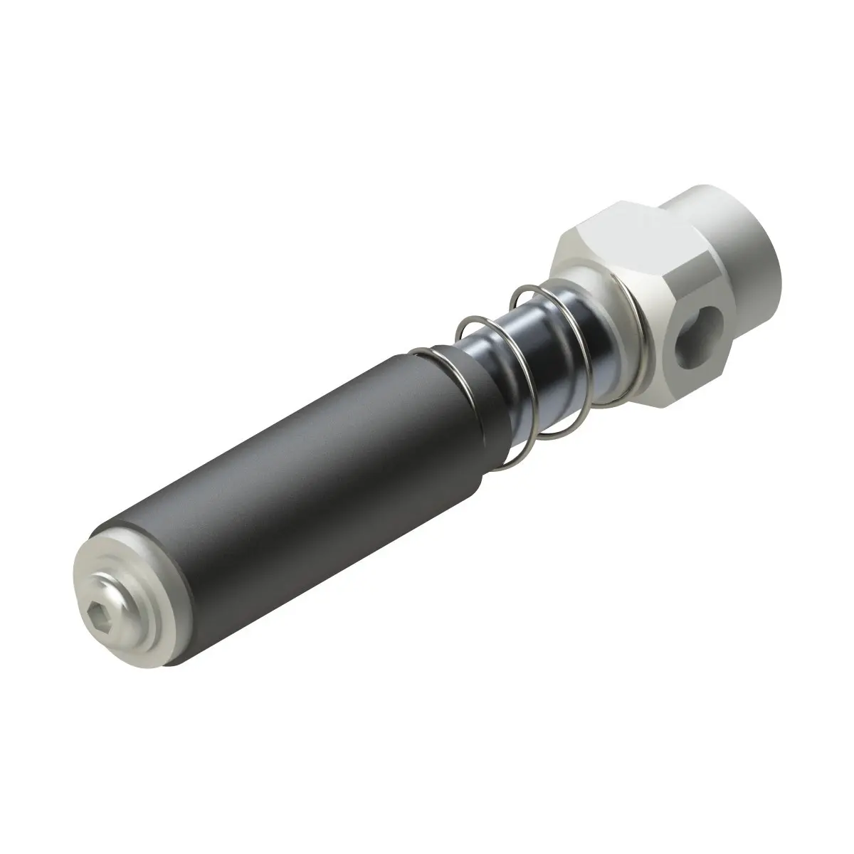 Produktfoto 1 von Niveauausgleicher mit glattem Körper - rotierend M5 59 mm