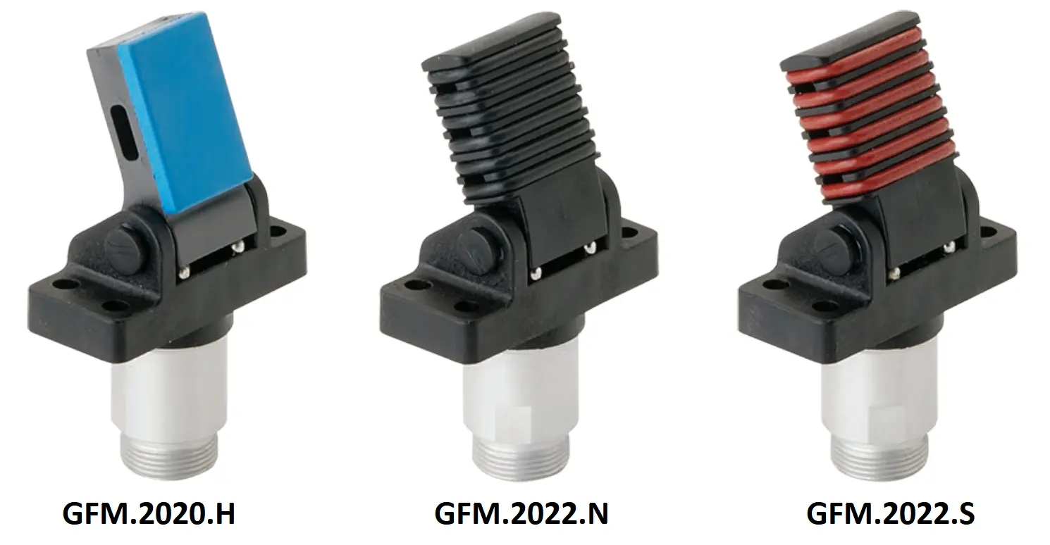 Produktfoto 1 von Finger Greifer 150°C - 21° mit HNBR-Polster