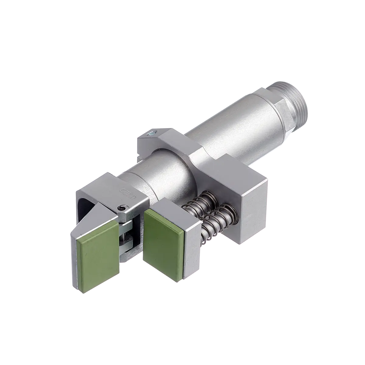 Finger Greifer 75,5 mm 95° - mit Viton-Polster und Federanschlag