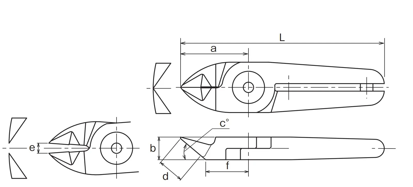Produktfoto 1 von Tiefwinklige Klingen 89 mm 40°