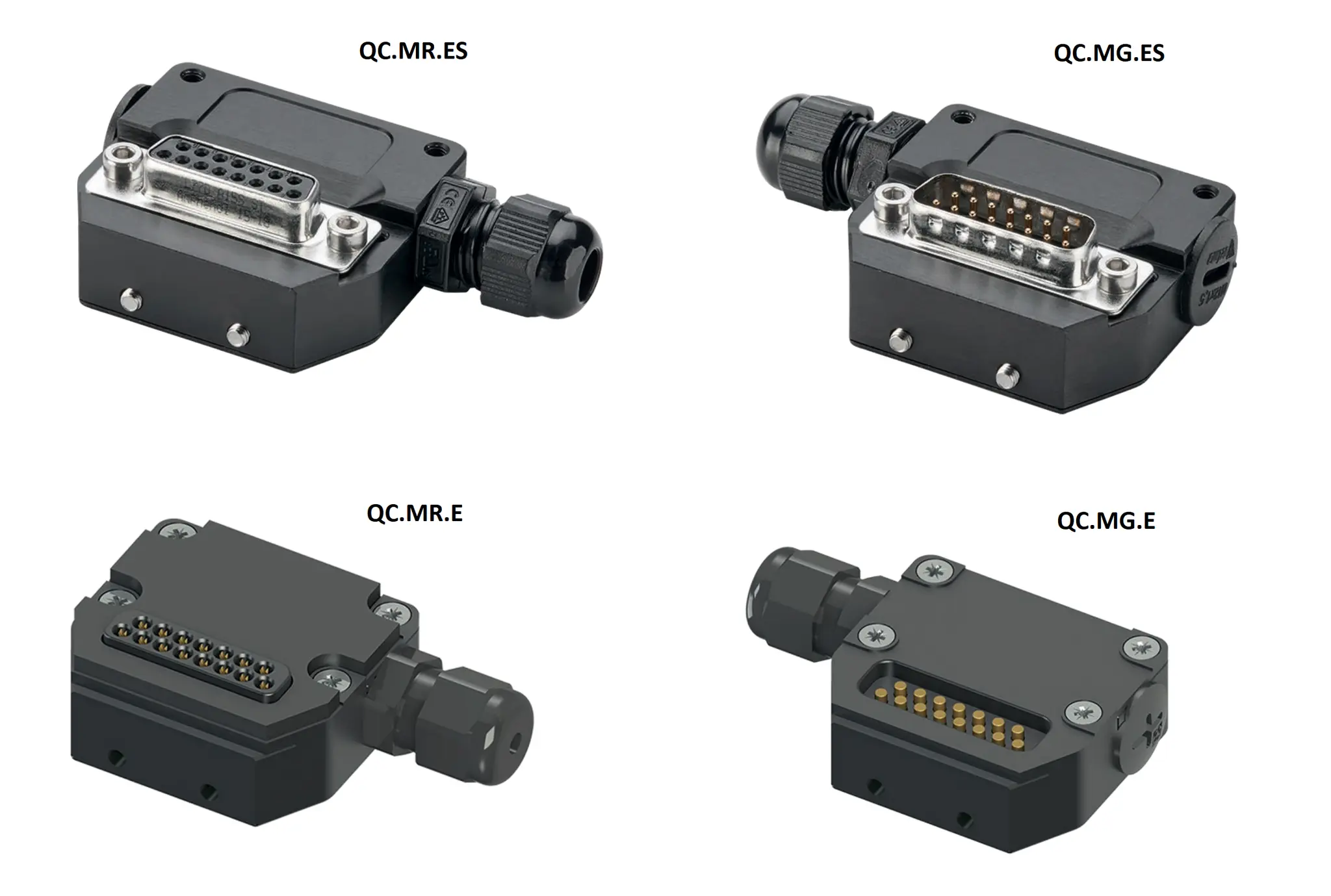 Produktfoto 1 von Elektrische Steckverbinder 15 Pin - Schnellwechsler - Greiferseite