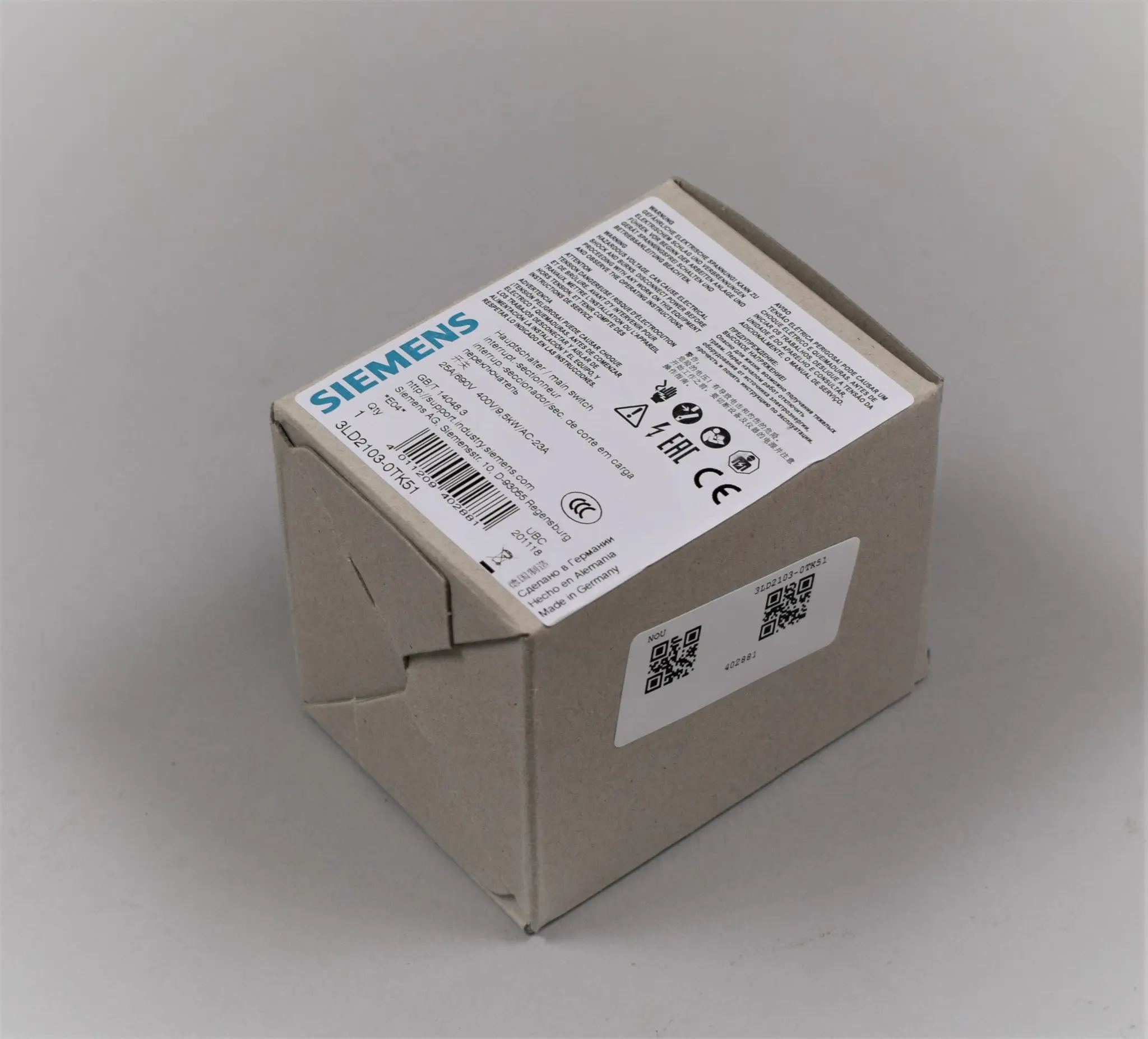 Produktfoto 1 von 3LD2103-0TK51