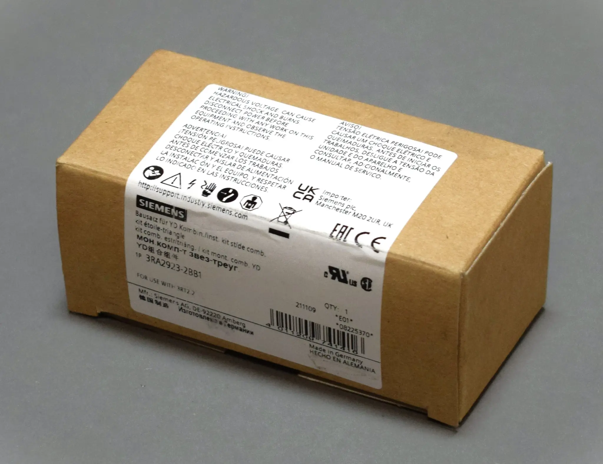 Produktfoto 1 von 3RA2923-2BB1