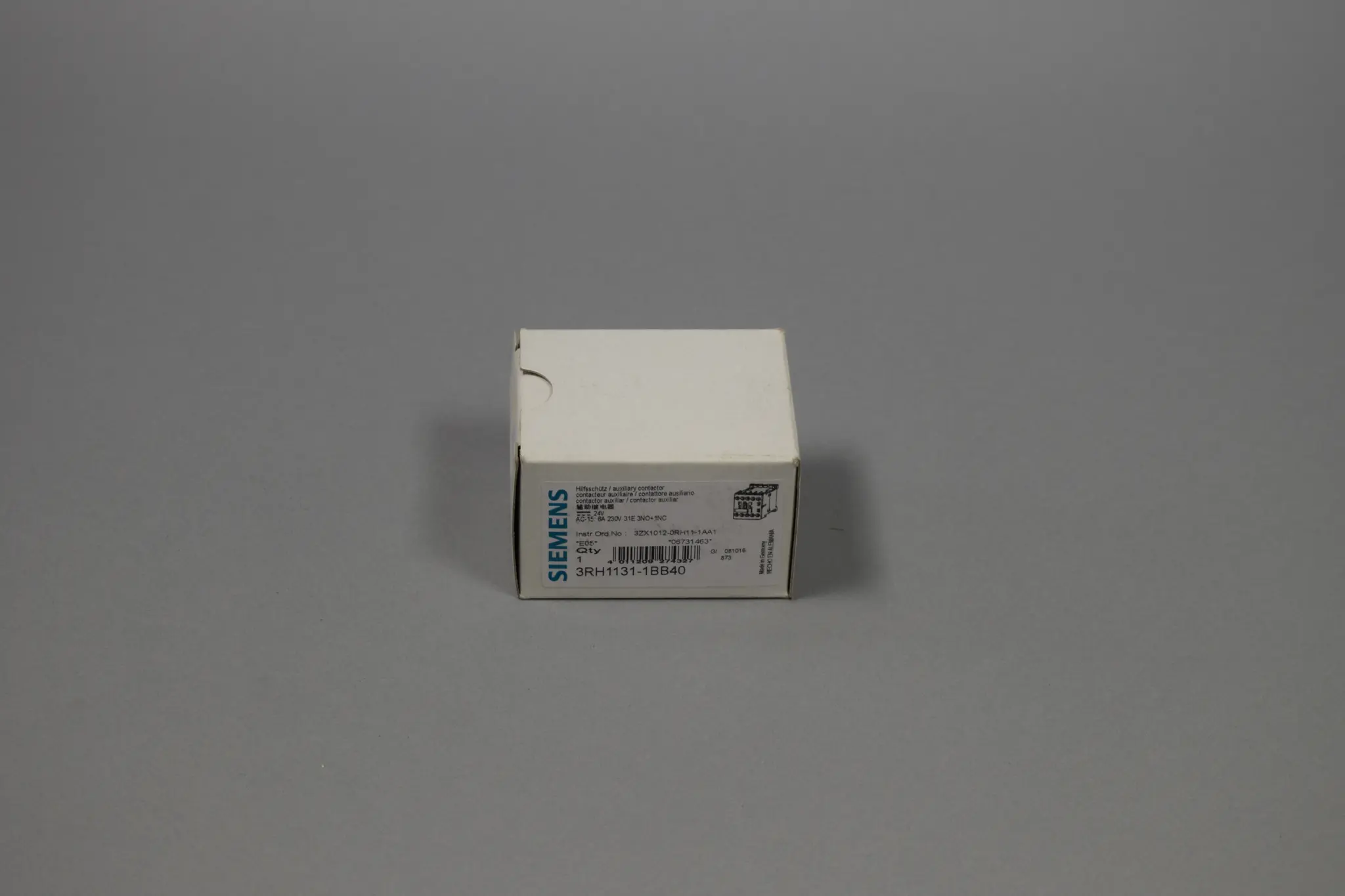 Produktfoto 1 von 3RH1131-1BB40