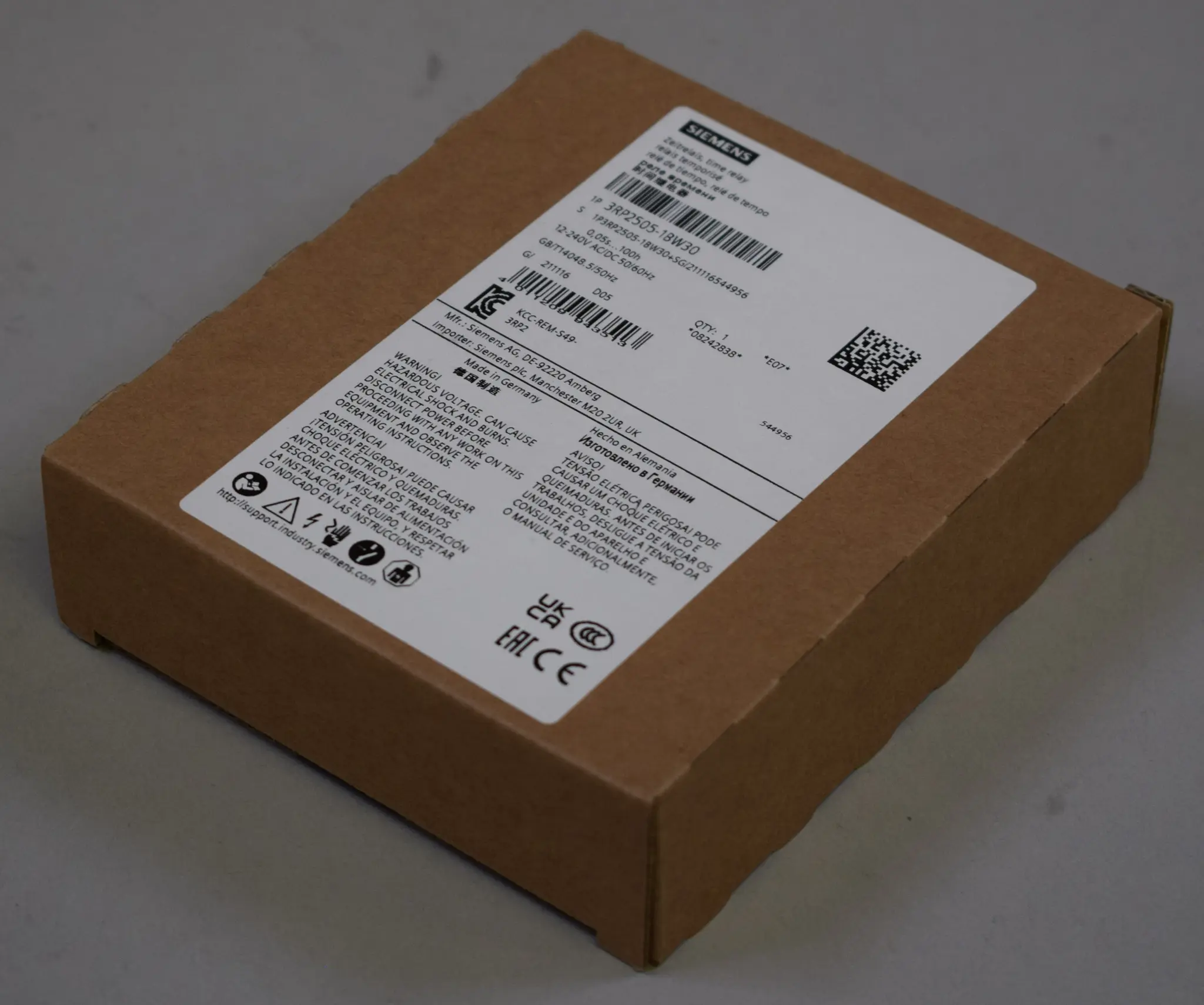 Produktfoto 1 von 3RP2505-1BW30