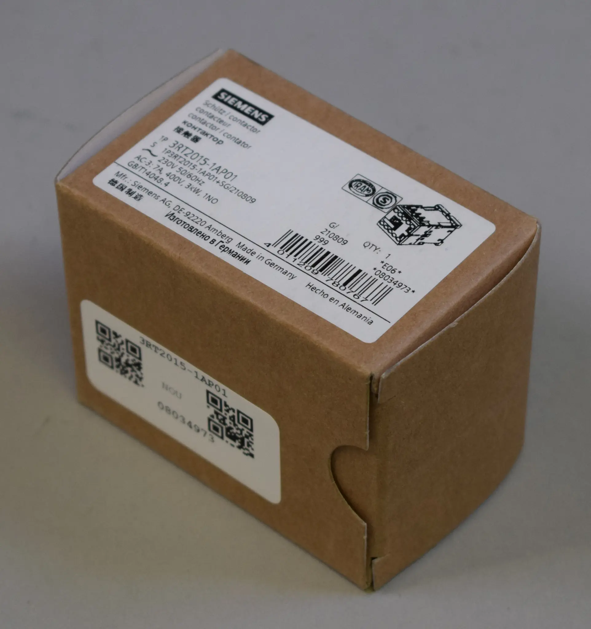Produktfoto 1 von 3RT2015-1AP01