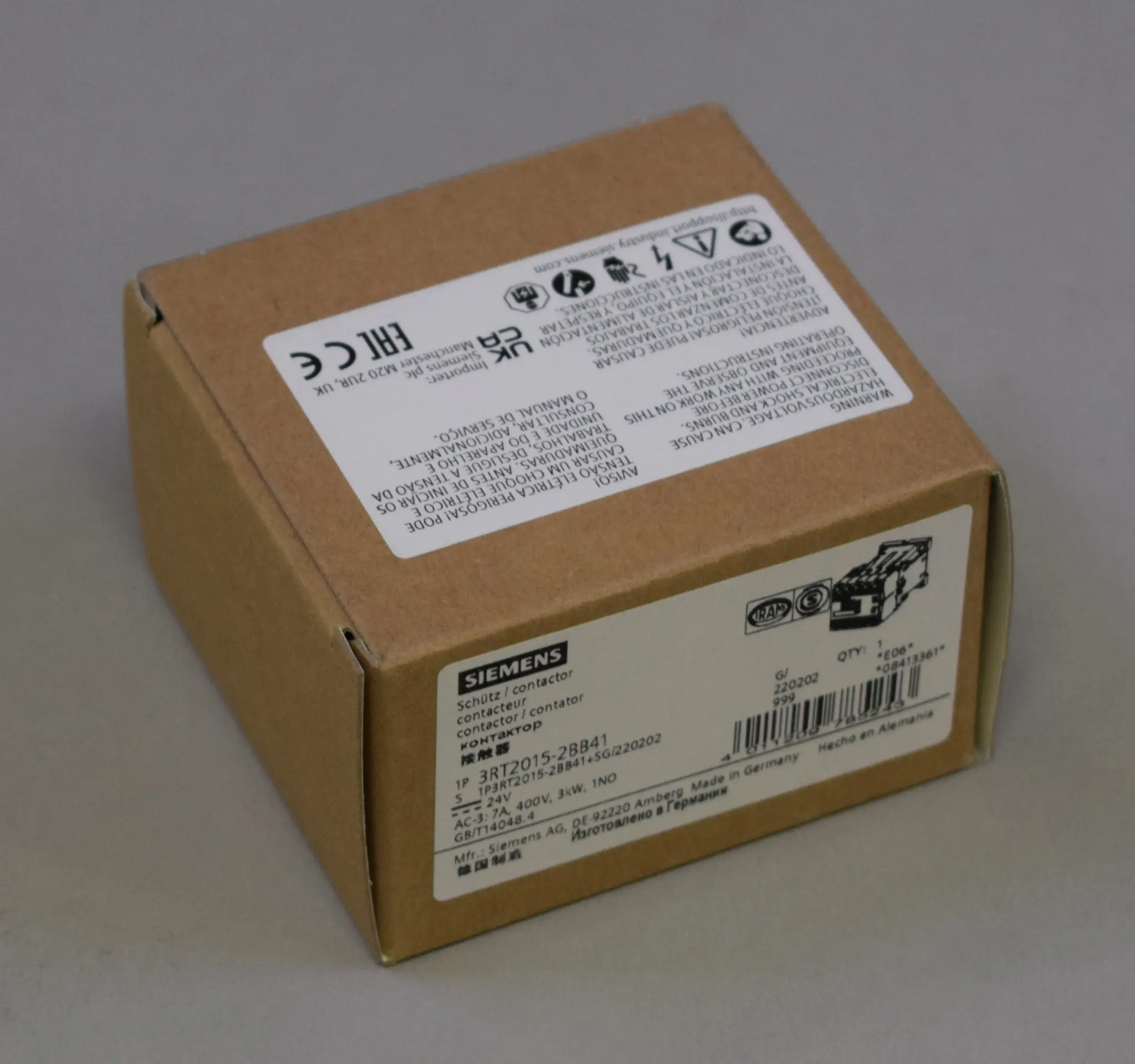 Produktfoto 1 von 3RT2015-2BB41