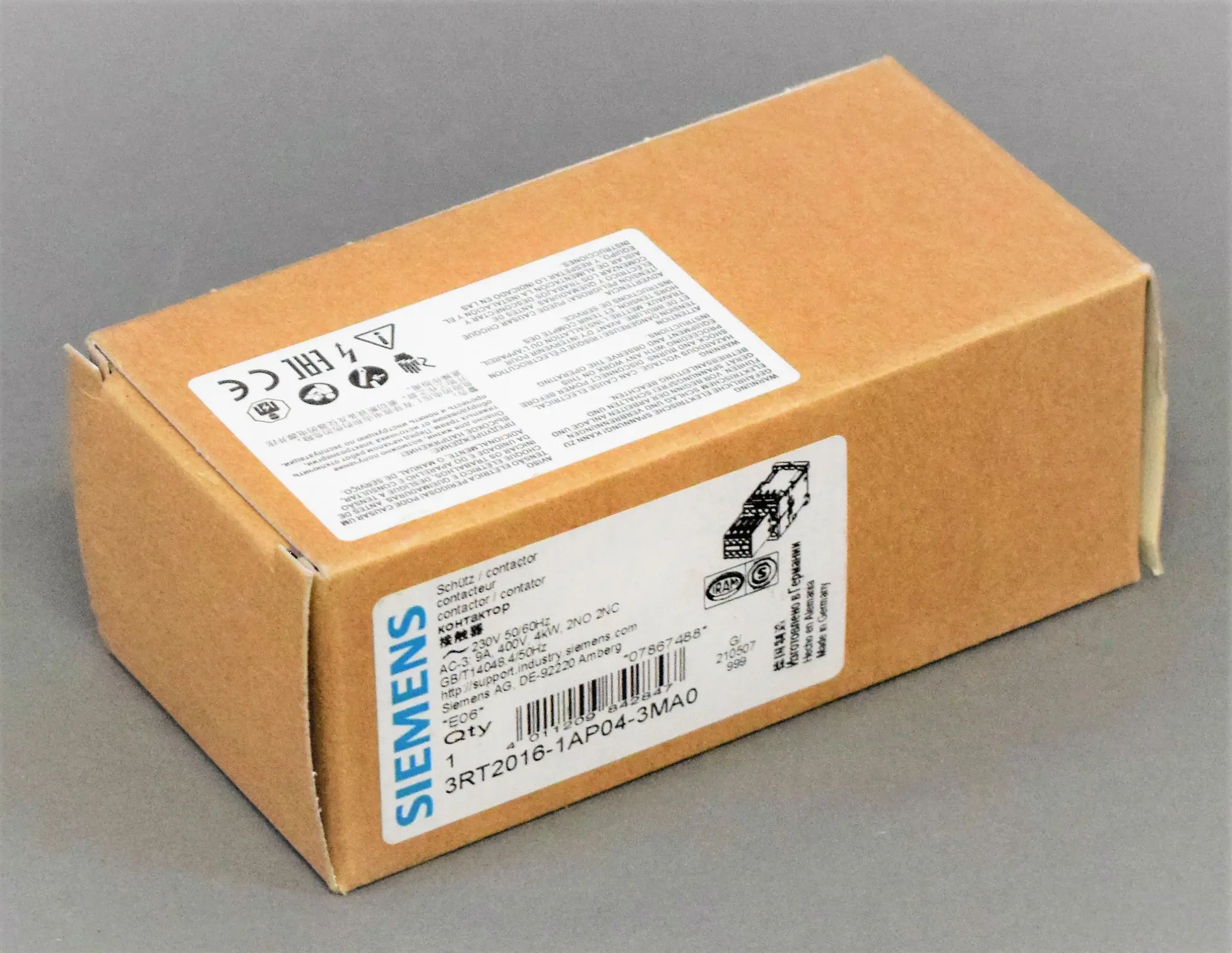 Produktfoto 1 von 3RT2016-1AP04-3MA0