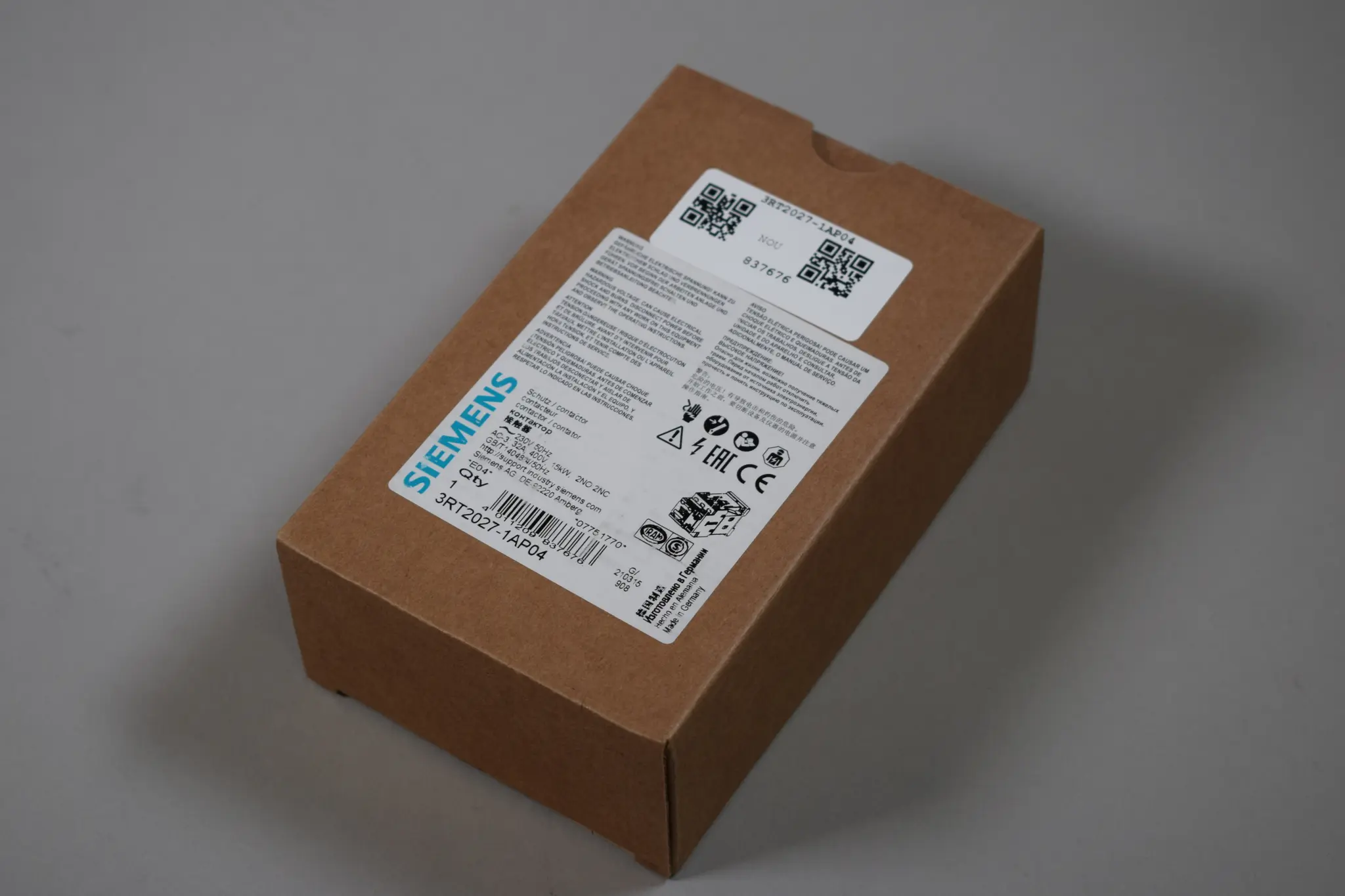 Produktfoto 1 von 3RT2027-1AP04