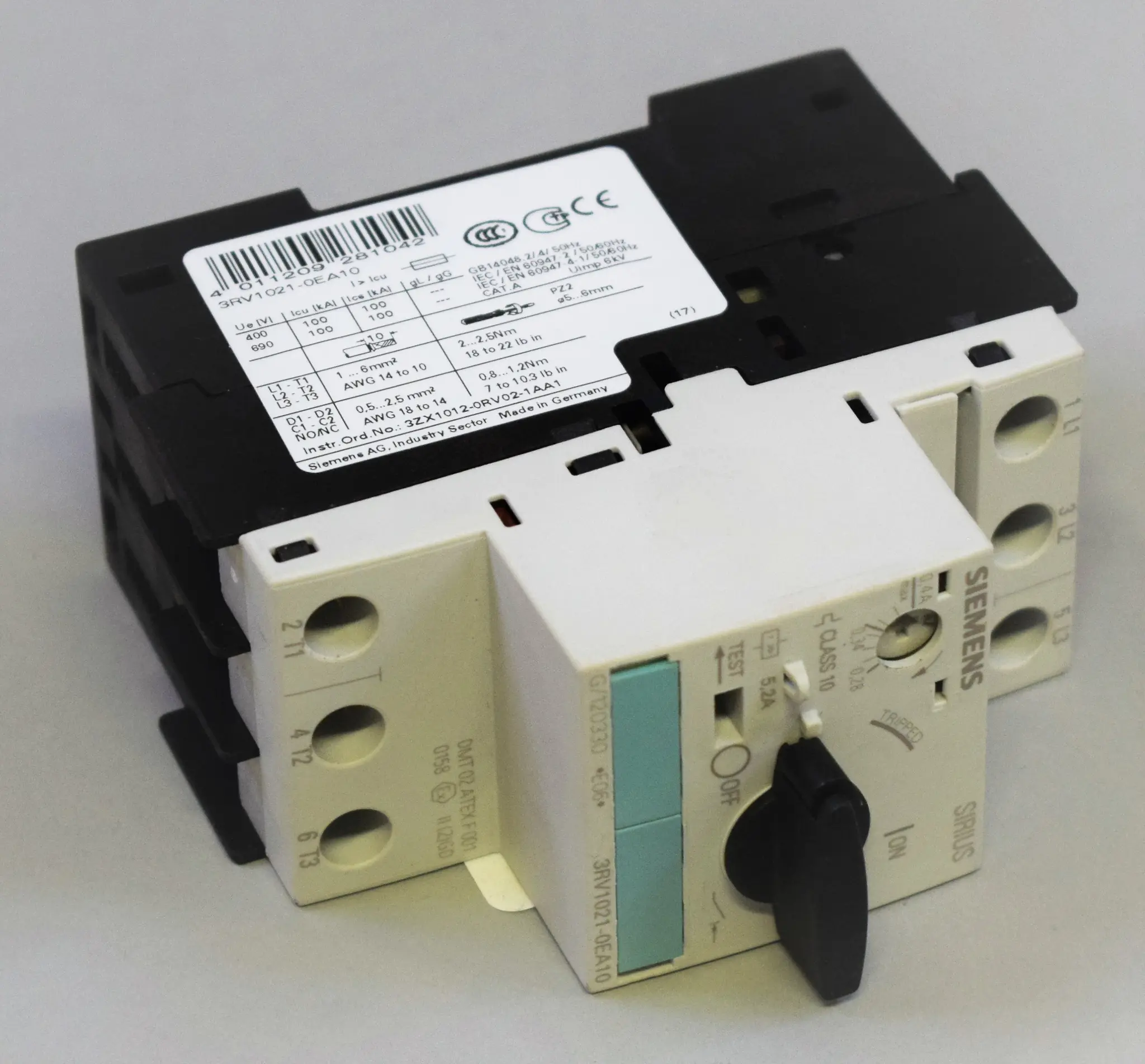 Produktfoto 1 von 3RV1021-0EA10