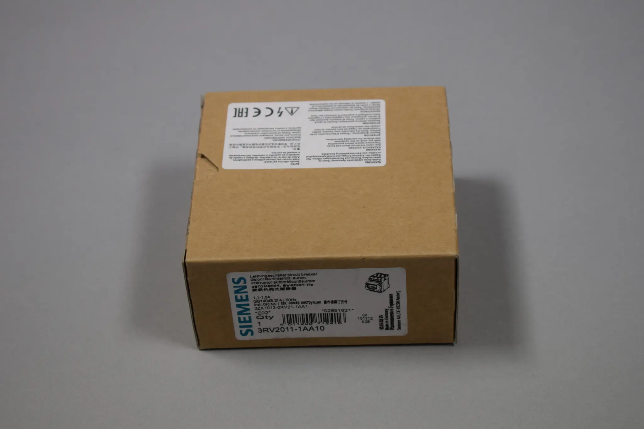 Produktfoto 1 von 3RV2011-1AA10