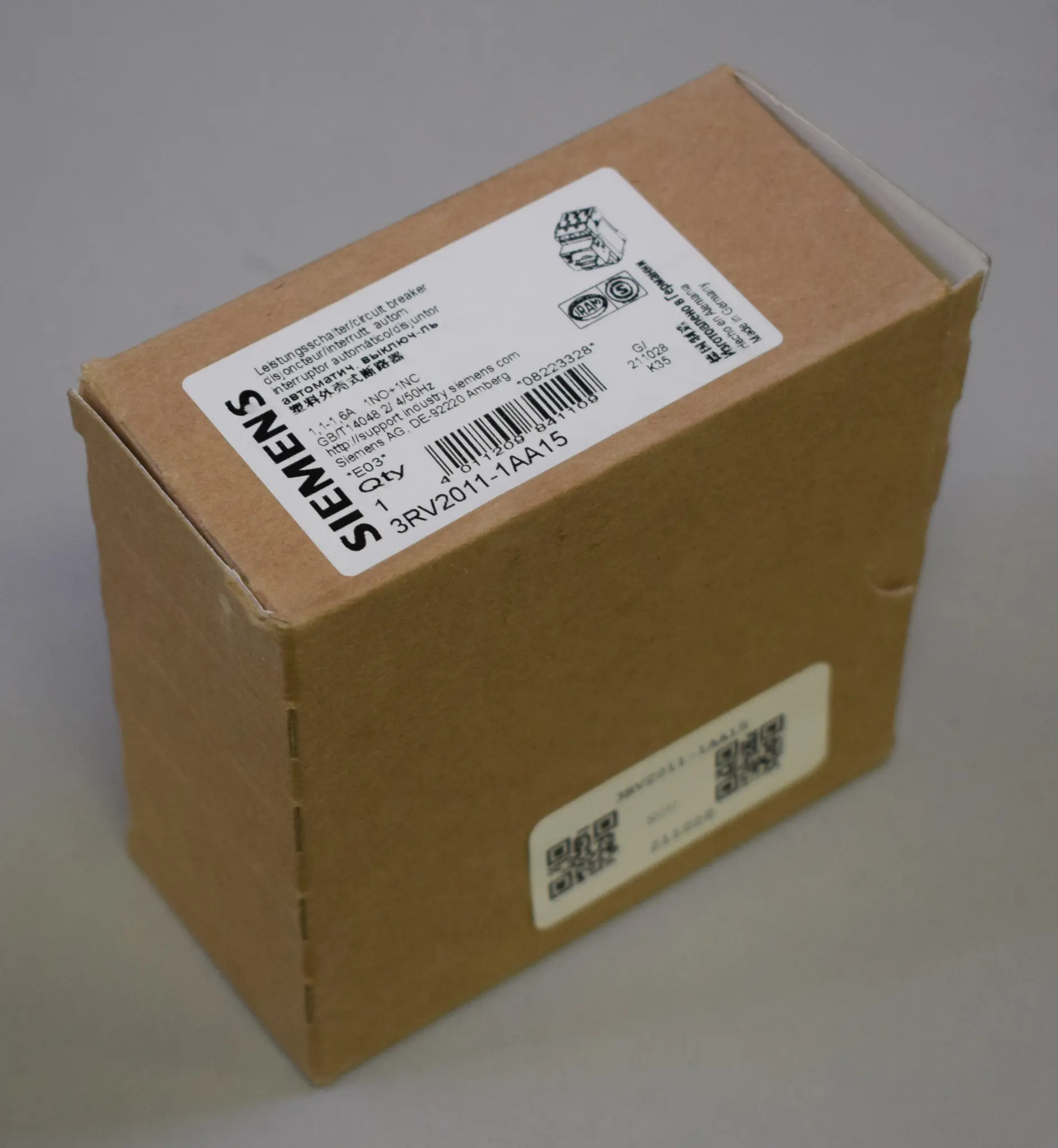 Produktfoto 1 von 3RV2011-1AA15