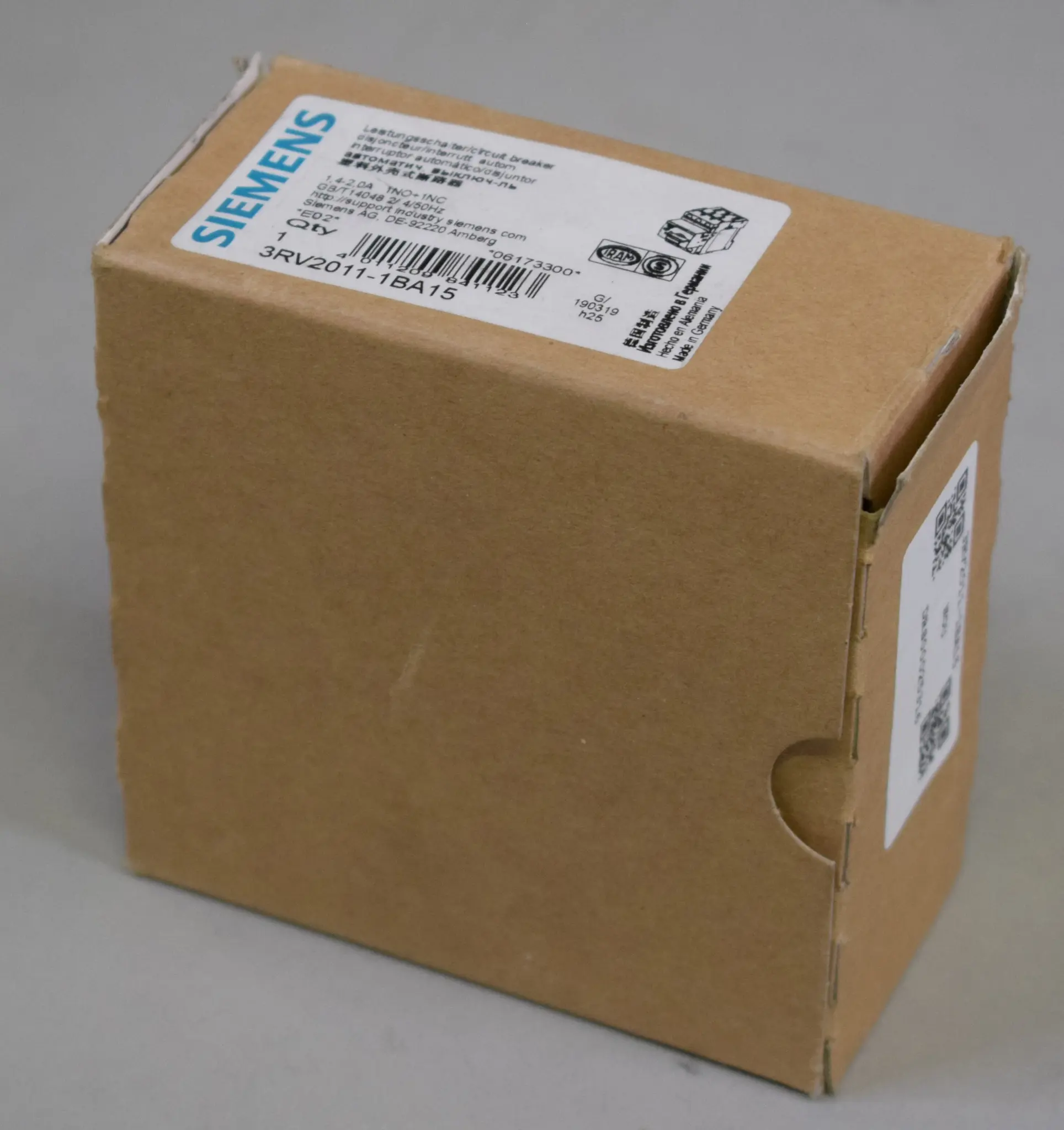 Produktfoto 1 von 3RV2011-1BA15