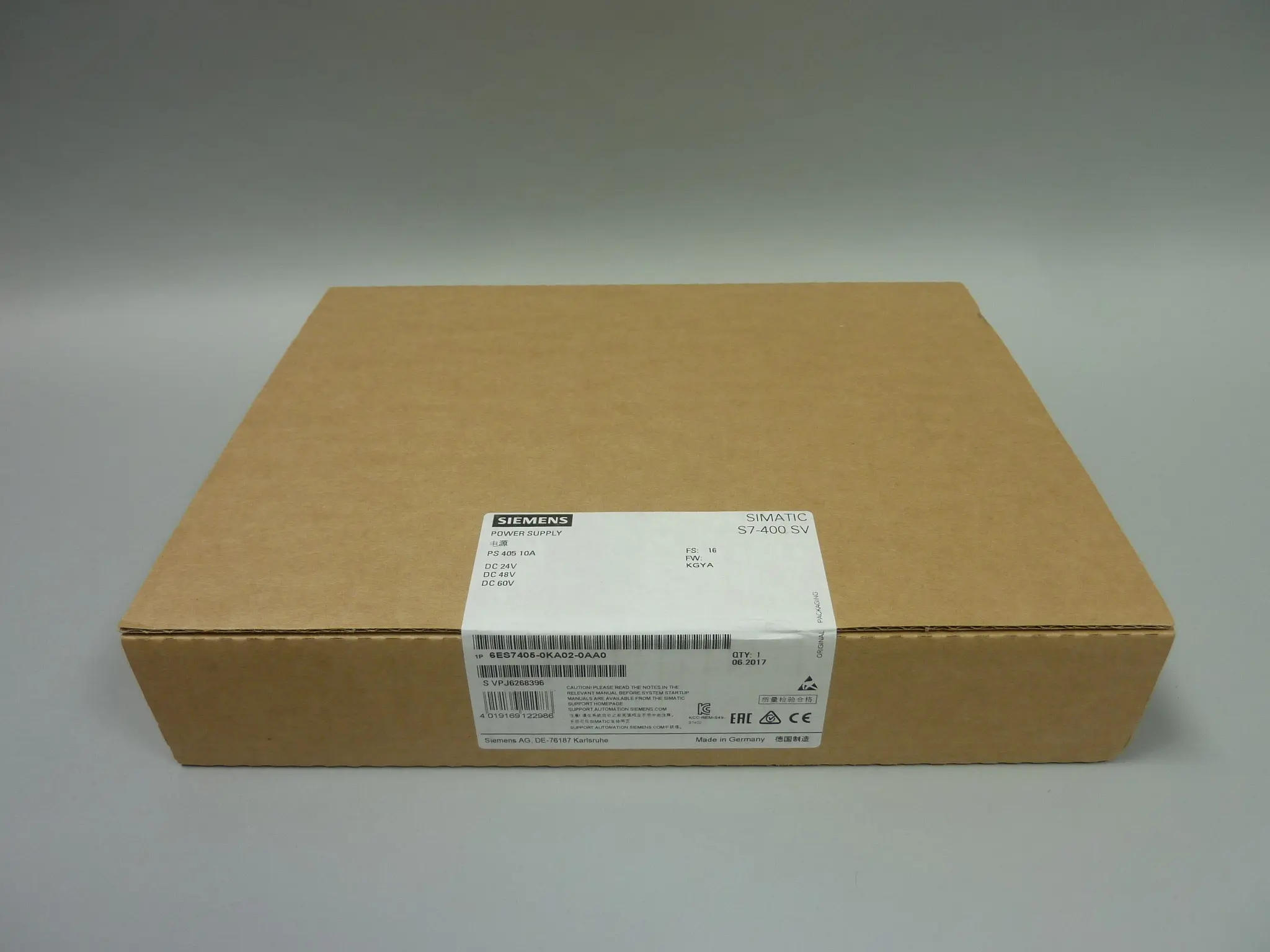 Produktfoto 1 von 6ES7405-0KA02-0AA0