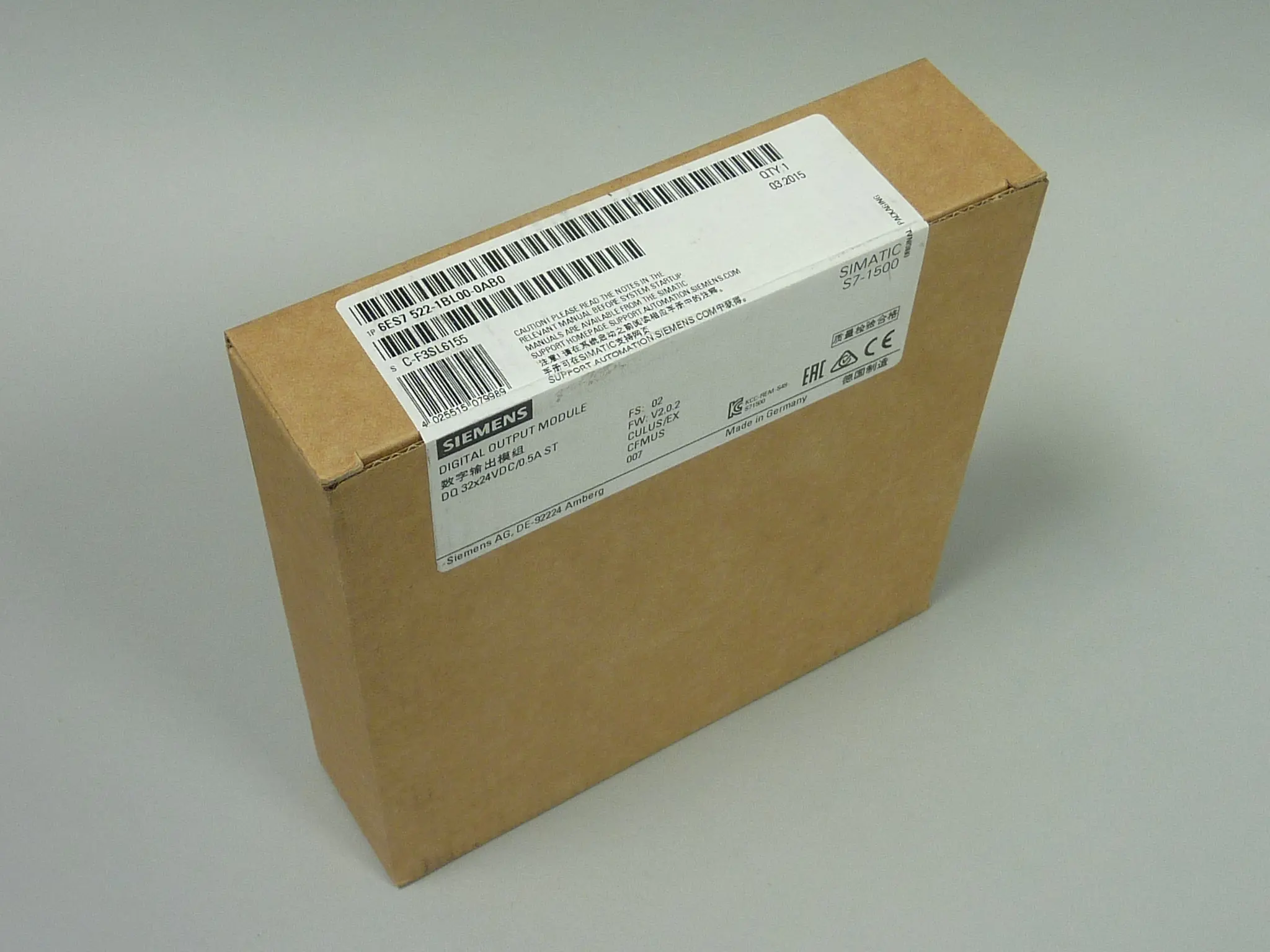 Produktfoto 1 von 6ES7522-1BL00-0AB0