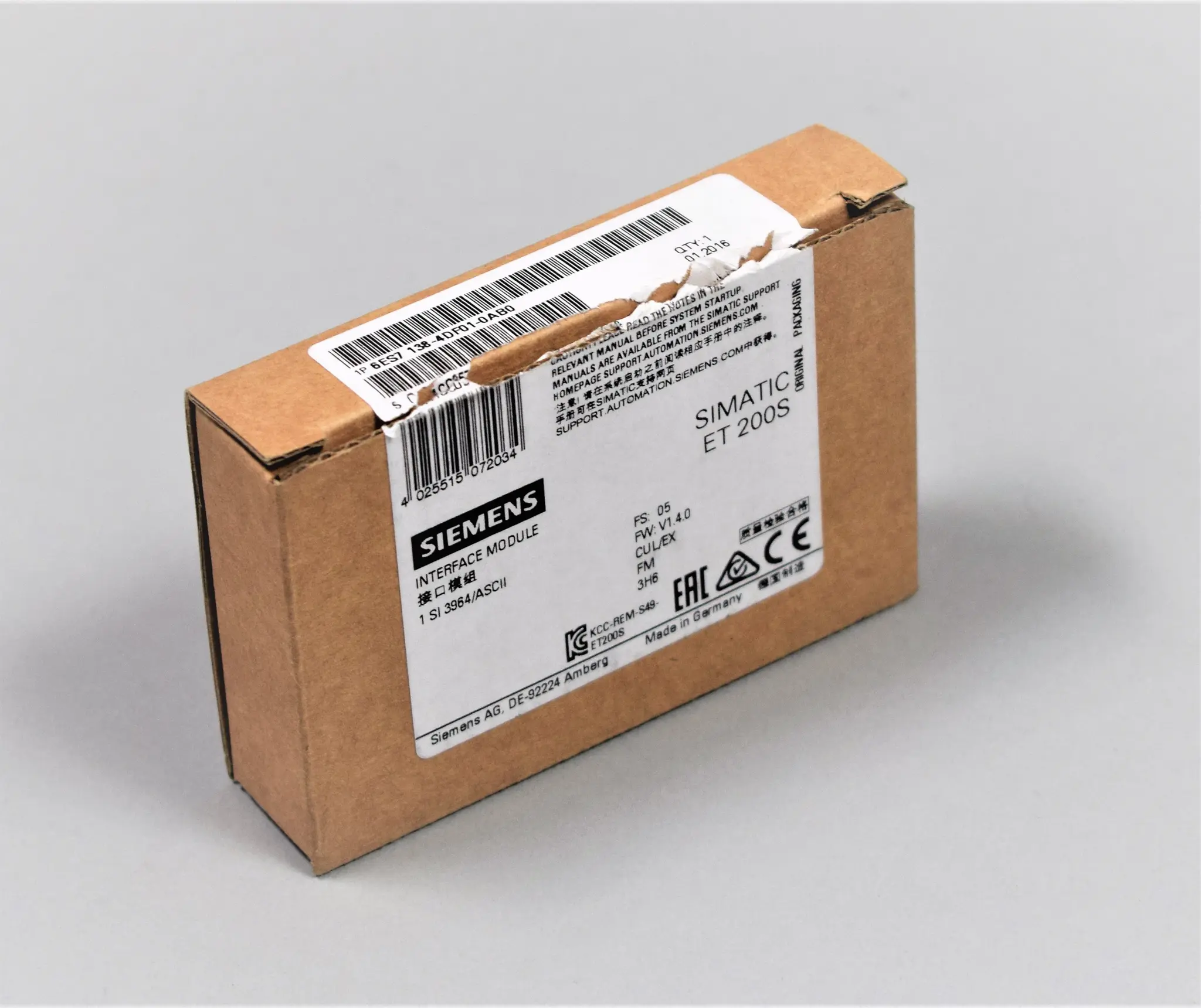 Produktfoto 1 von 6ES7138-4DF01-0AB0