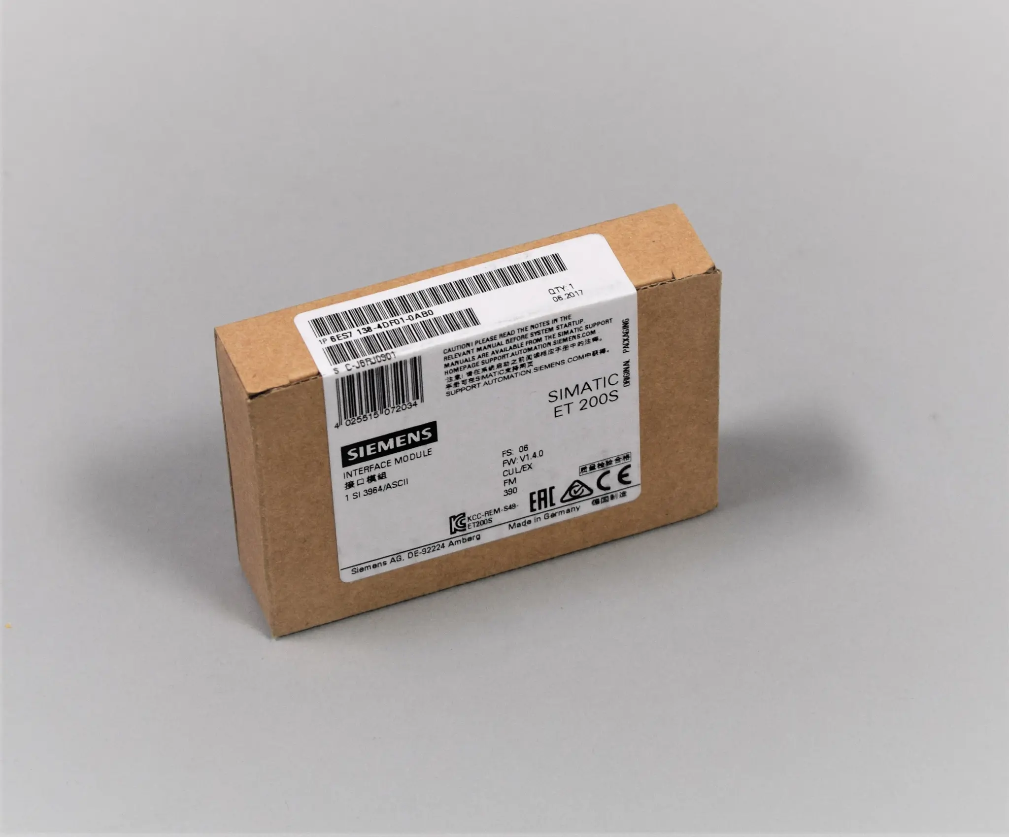 Produktfoto 1 von 6ES7138-4DF01-0AB0