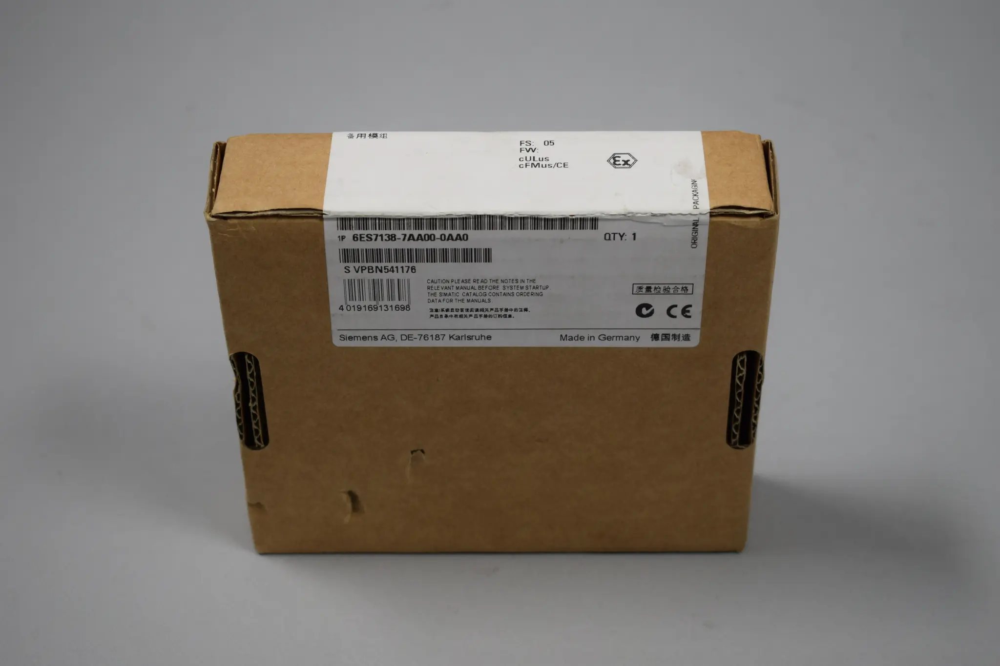 Produktfoto 1 von 6ES7138-7AA00-0AA0