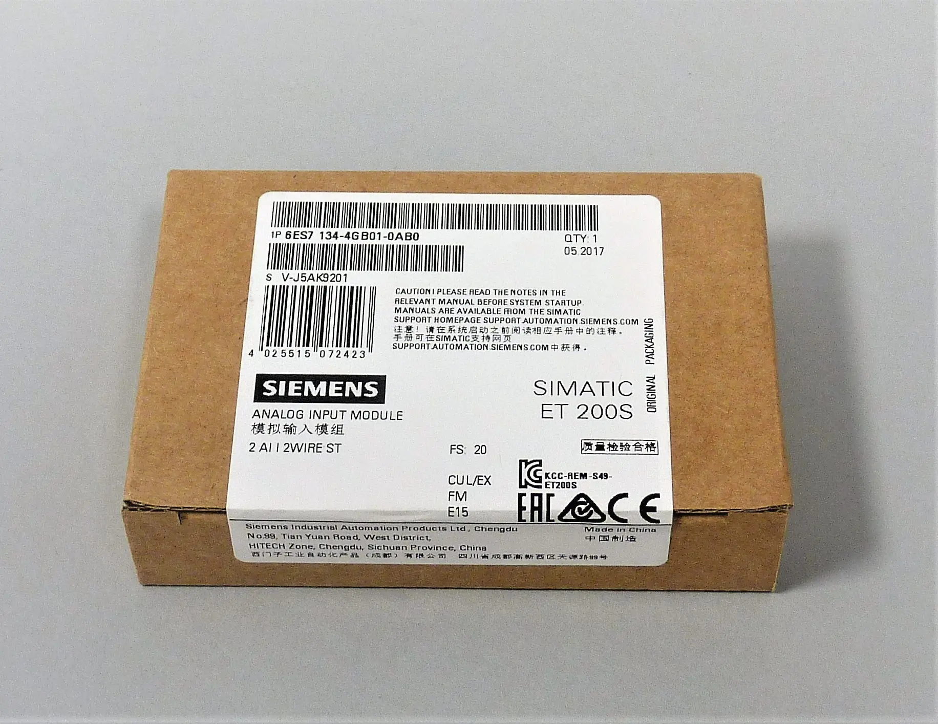 Produktfoto 1 von 6ES7134-4GB01-0AB0