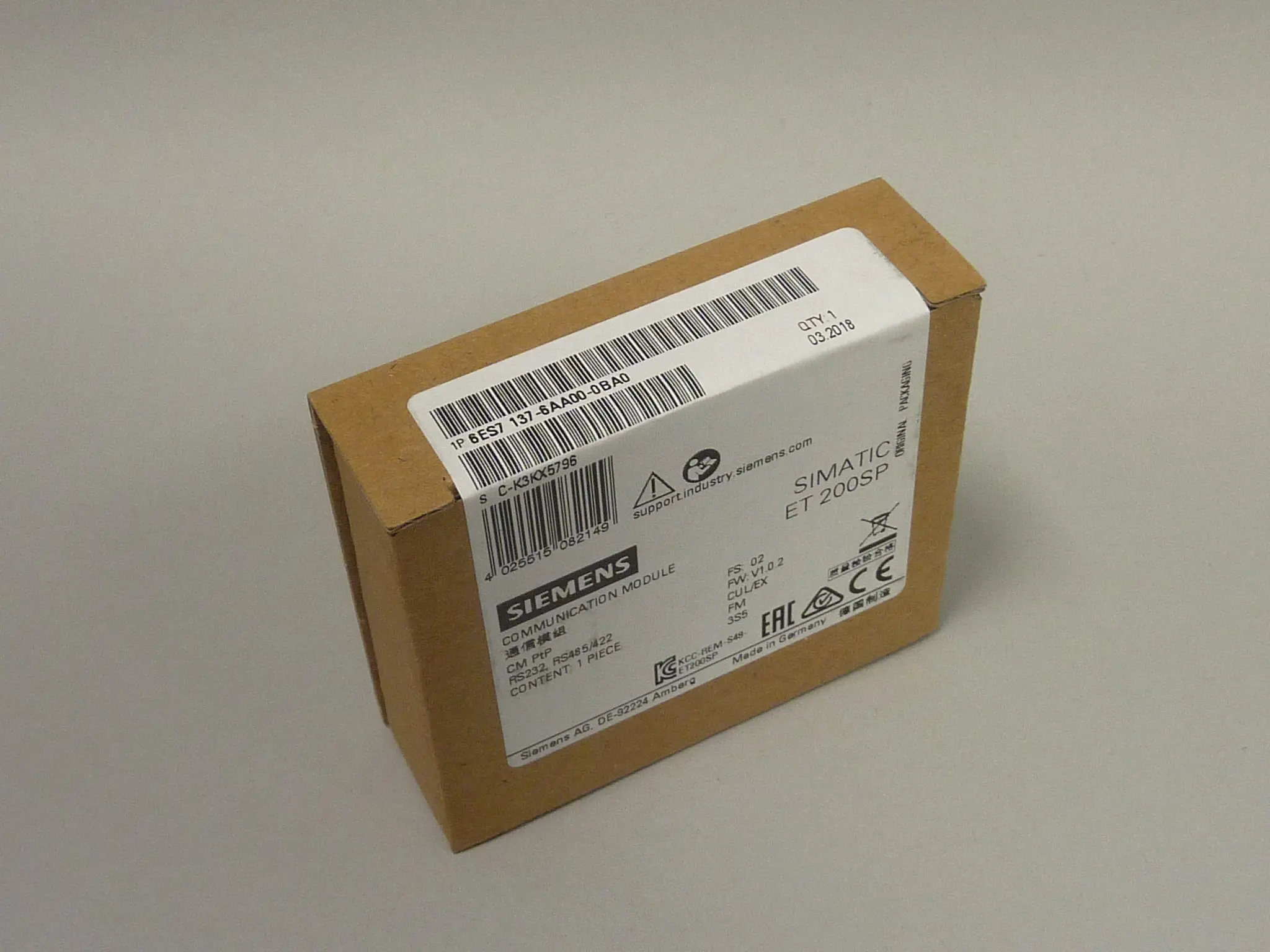 Produktfoto 1 von 6ES7137-6AA00-0BA0