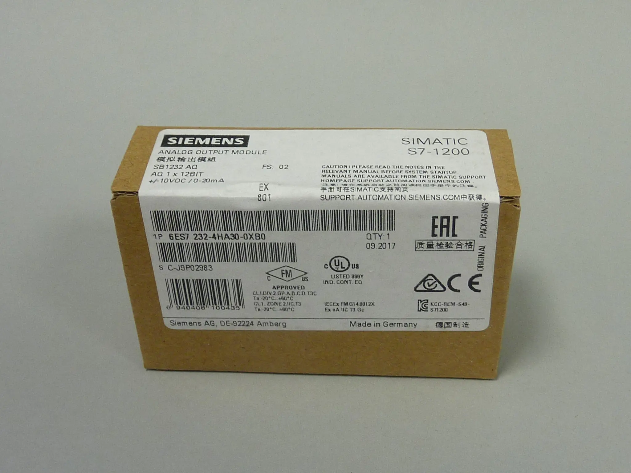 Produktfoto 1 von 6ES7232-4HA30-0XB0