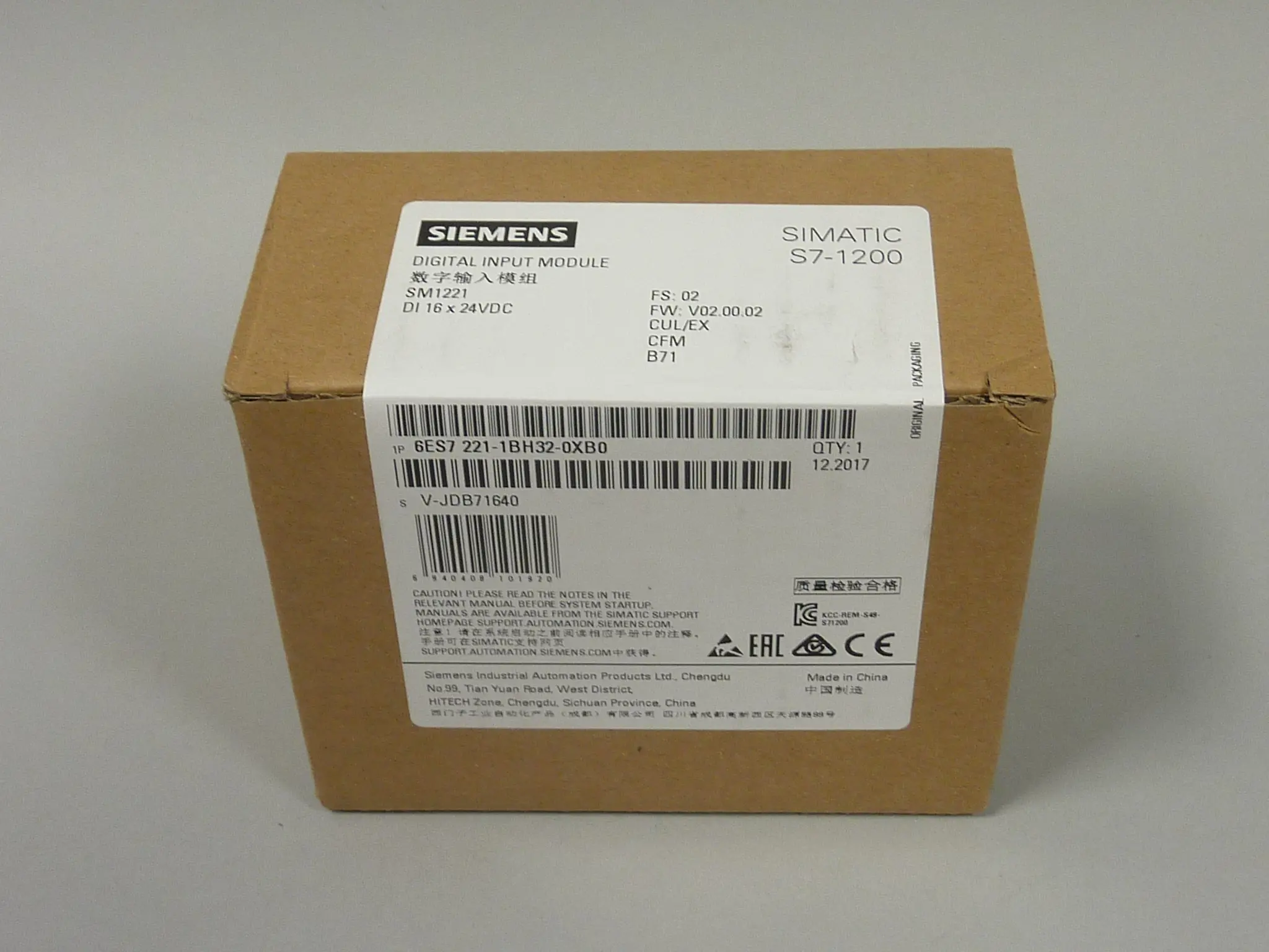 Produktfoto 1 von 6ES7221-1BH32-0XB0