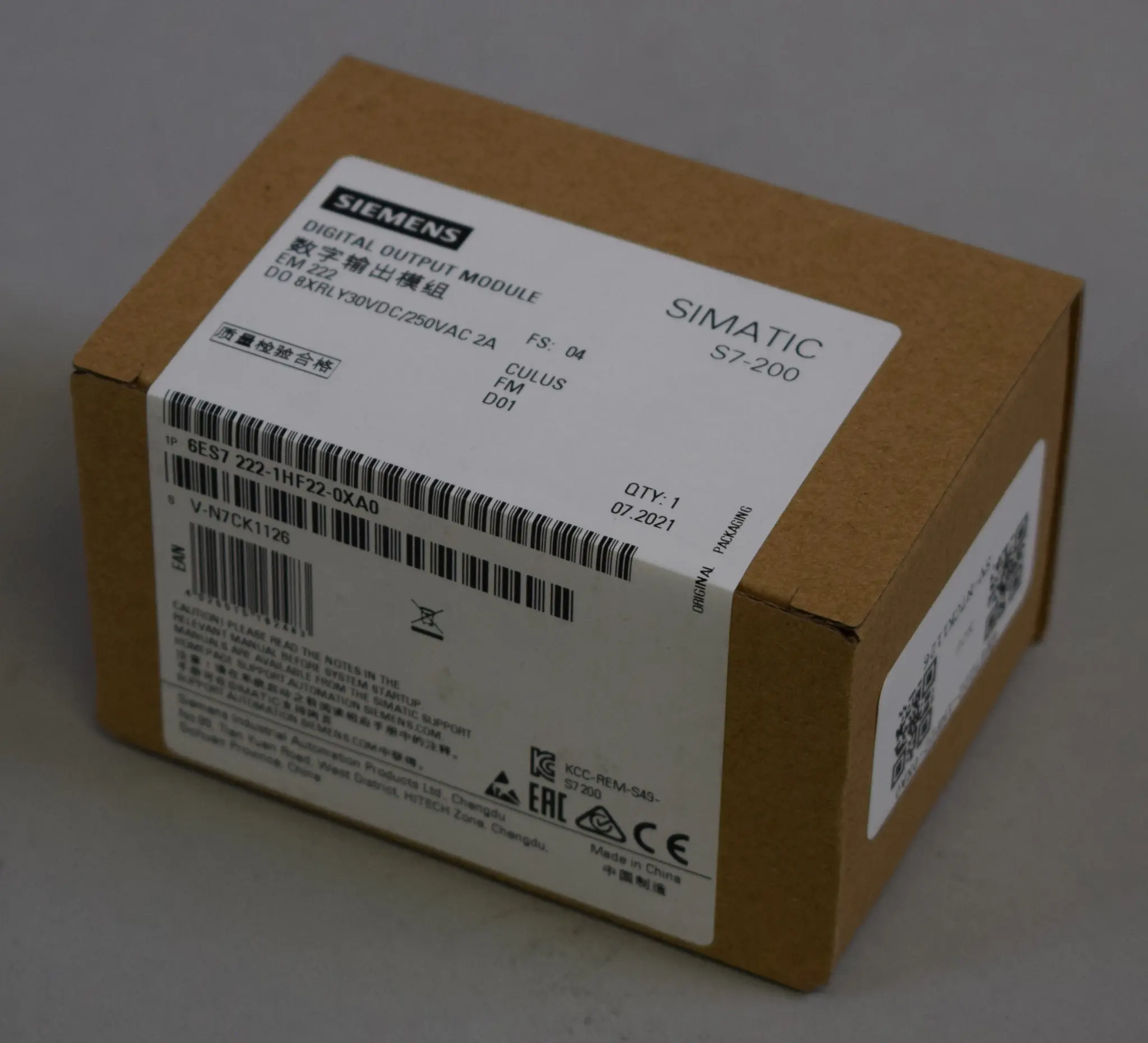 Produktfoto 1 von 6ES7222-1HF22-0XA0