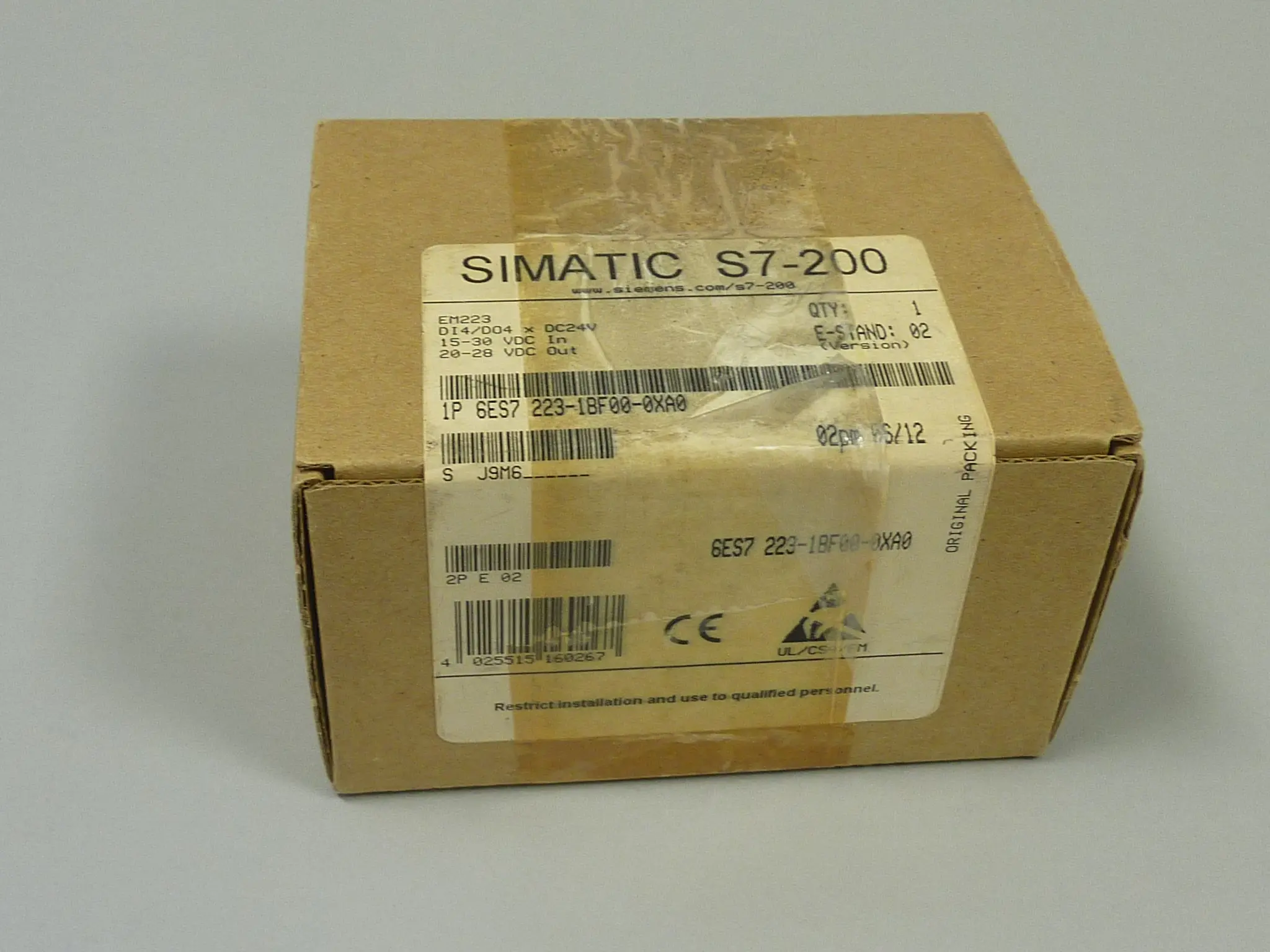 Produktfoto 1 von 6ES7223-1BF00-0XA0