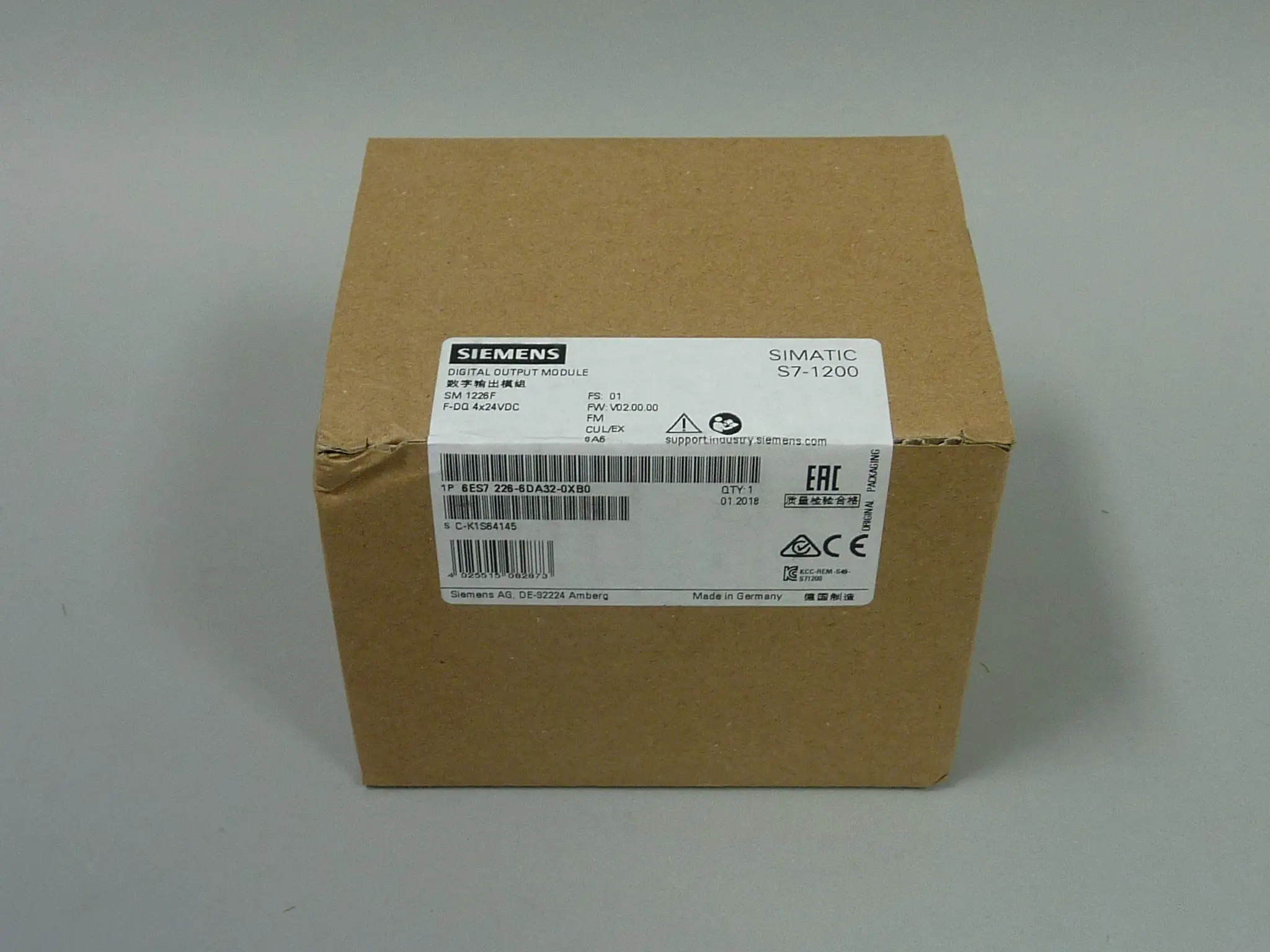 Produktfoto 1 von 6ES7226-6DA32-0XB0