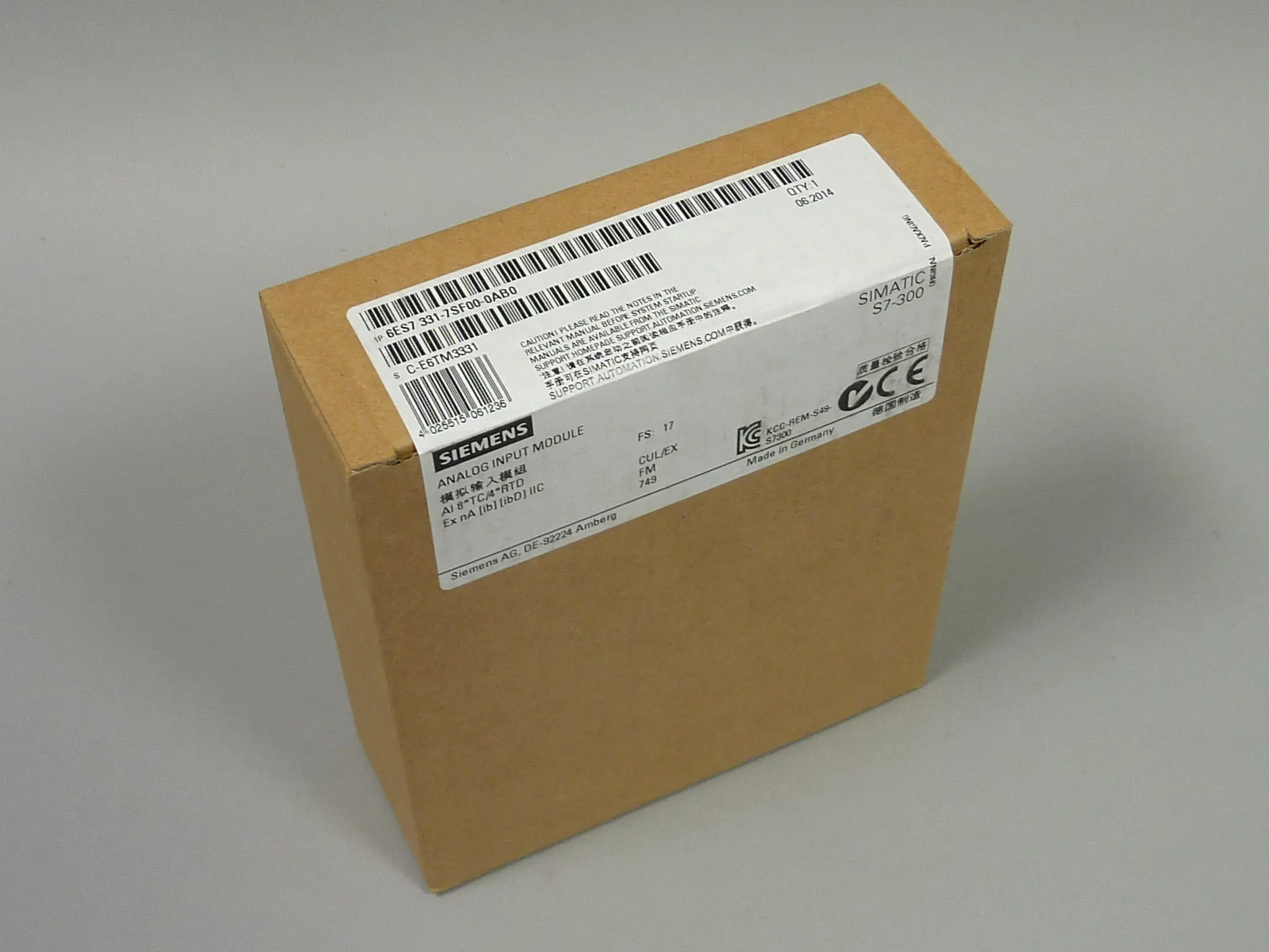 Produktfoto 1 von 6ES7331-7SF00-0AB0