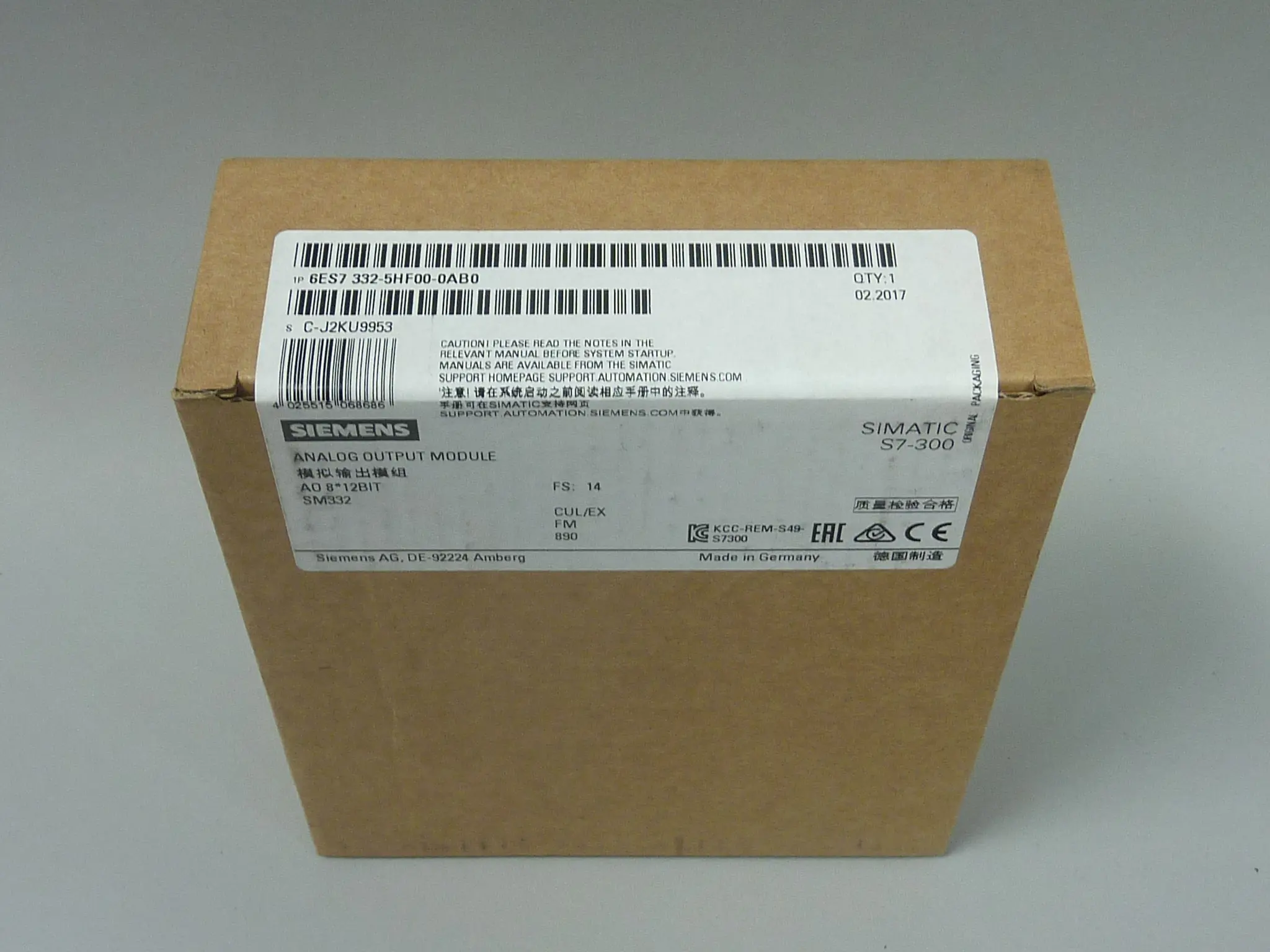 Produktfoto 1 von 6ES7332-5HF00-0AB0