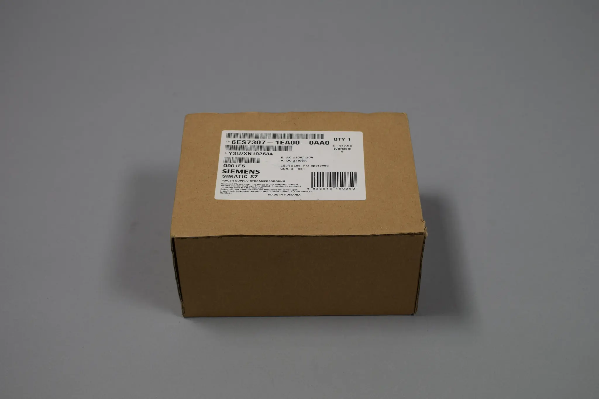Produktfoto 1 von 6ES7307-1EA00-0AA0