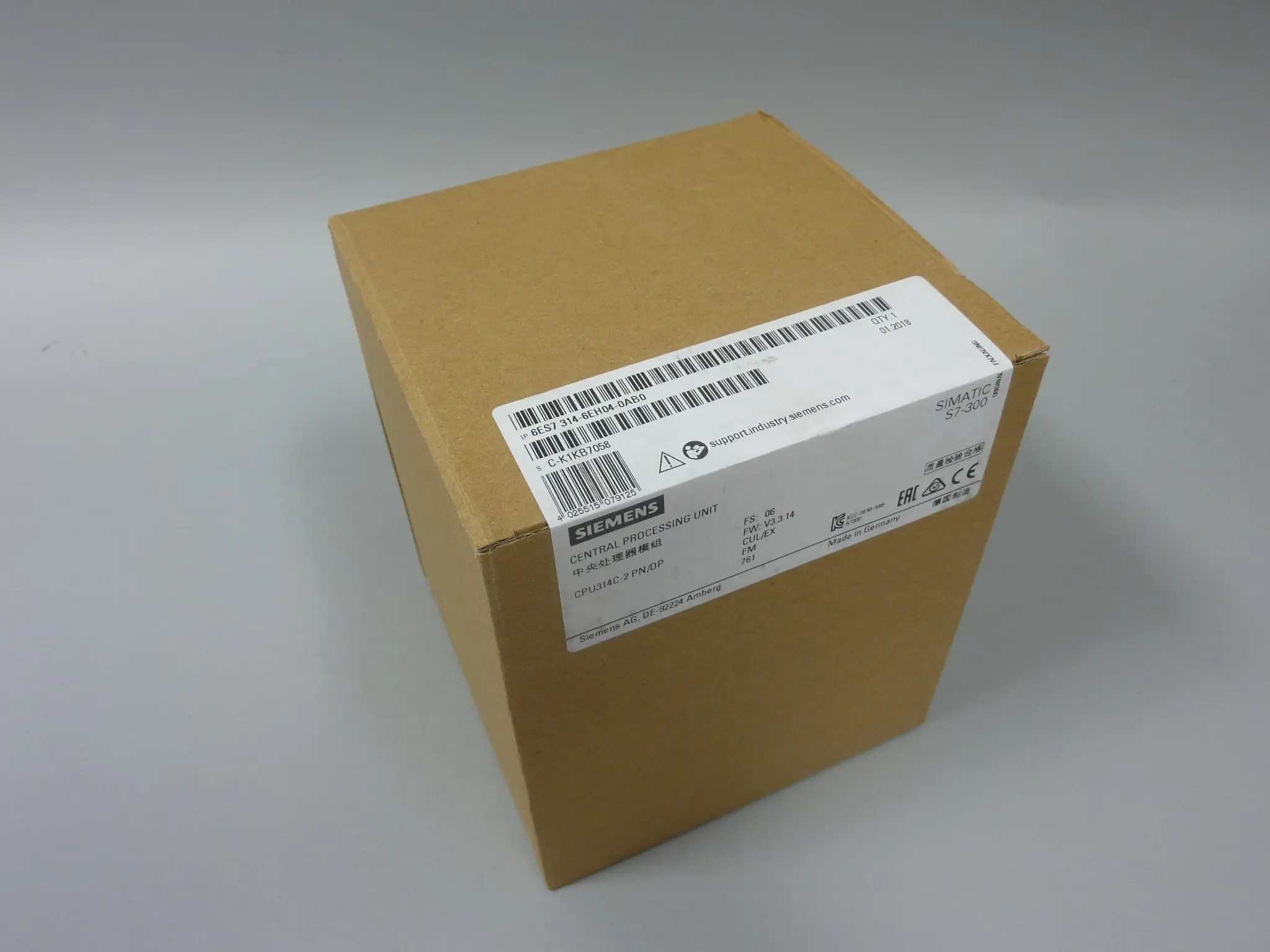 Produktfoto 1 von 6ES7314-6EH04-0AB0