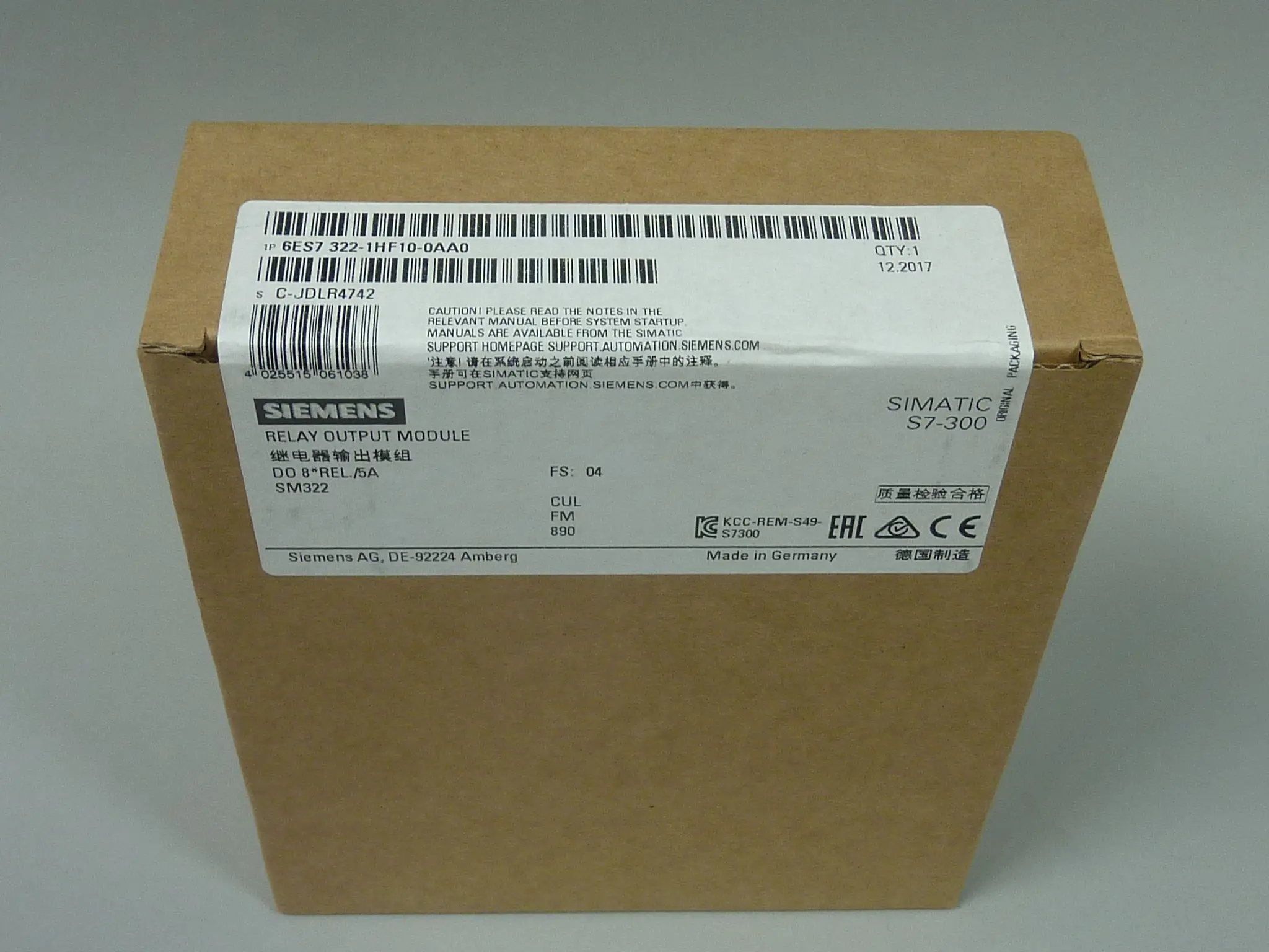 Produktfoto 1 von 6ES7322-1HF10-0AA0
