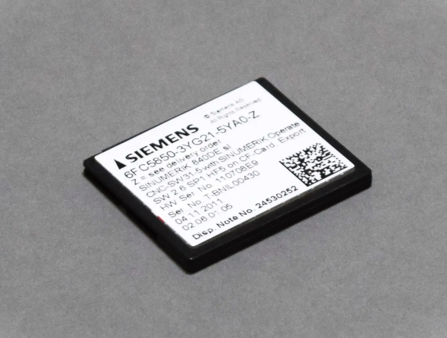 Produktfoto 1 von 6FC5850-3YG21-5YA0