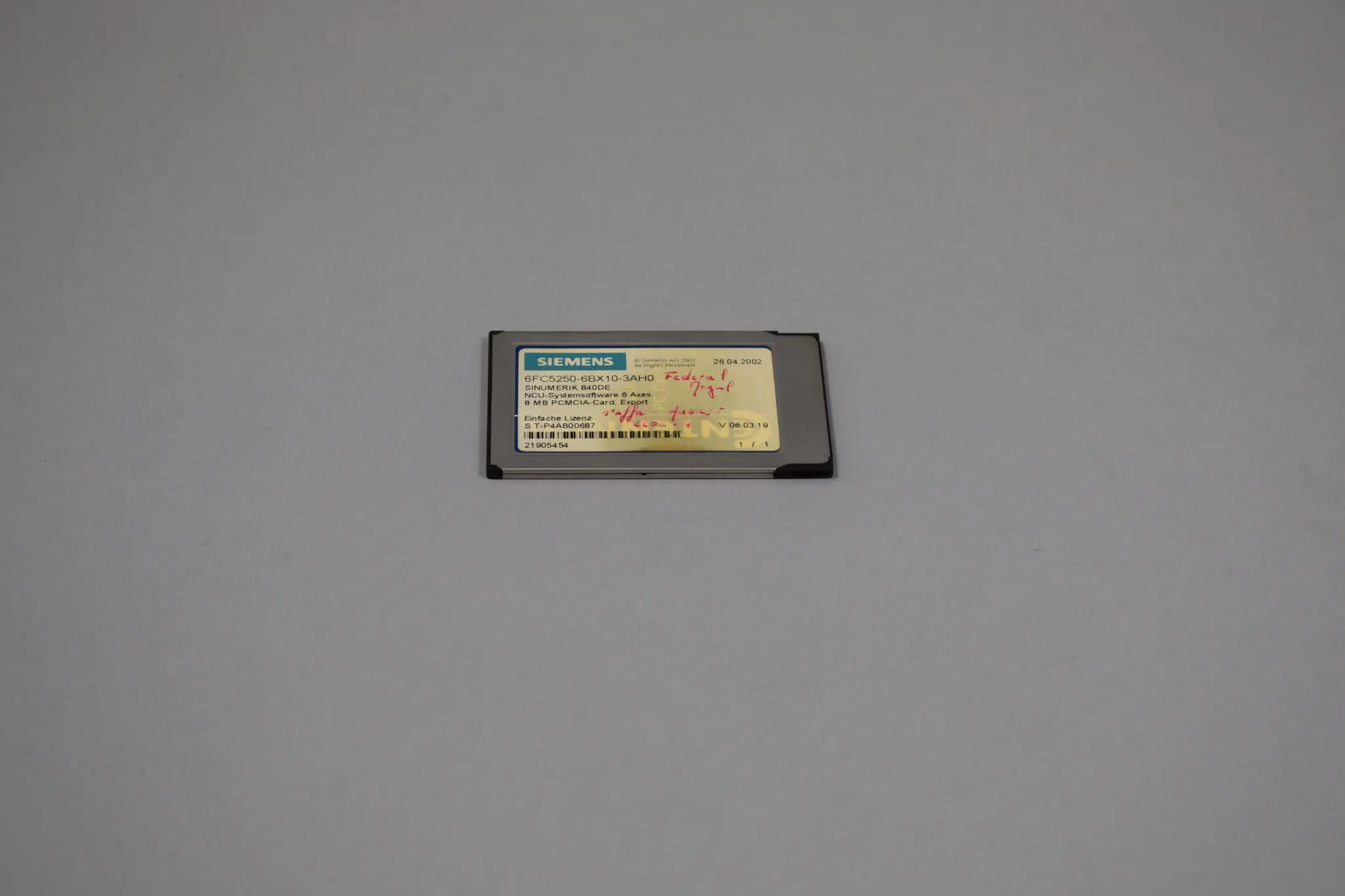 Produktfoto 1 von 6FC5250-6BX10-3AH0